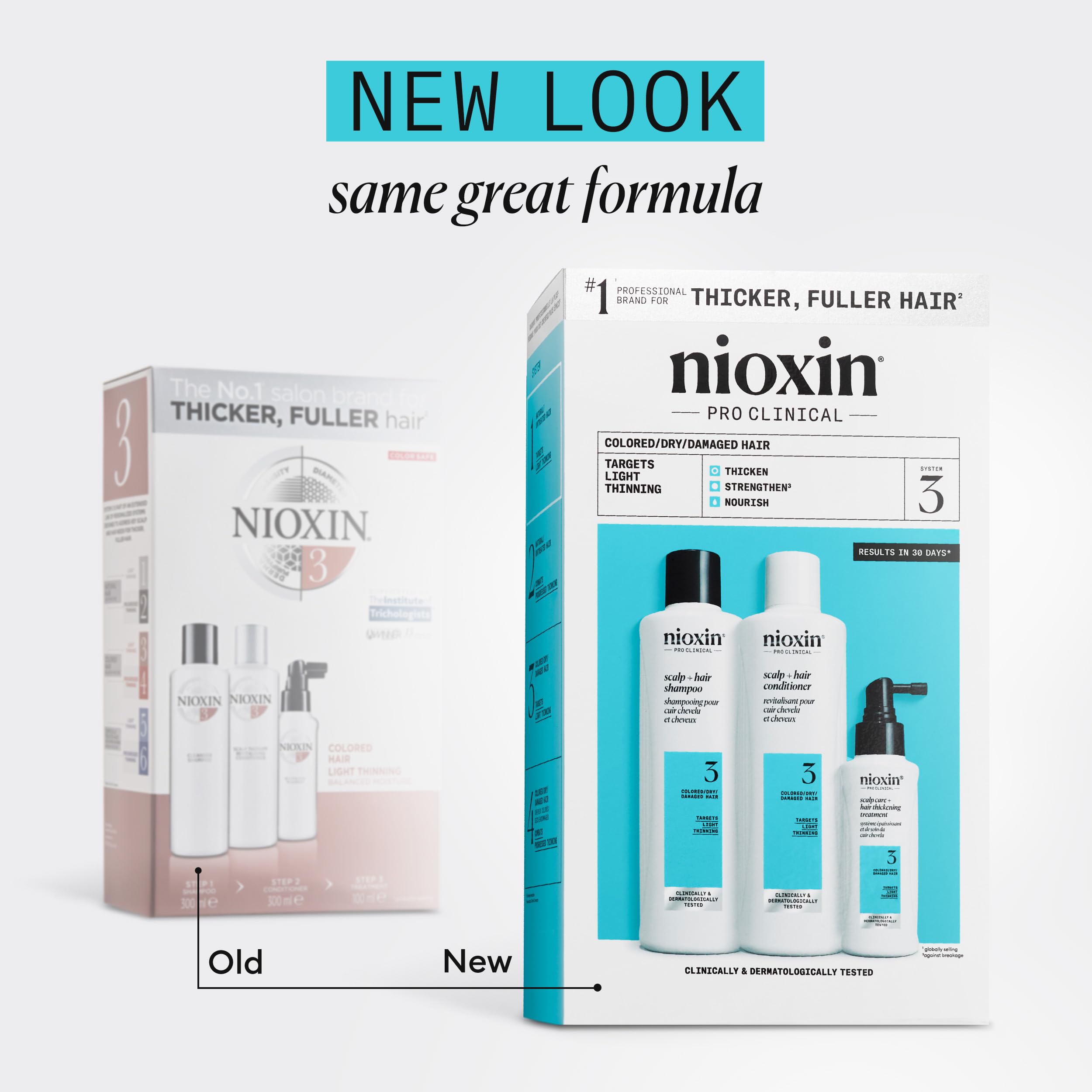 Foto 3 pulgar | Kit de Prueba Nioxin Scalp + Hair Thickening System 3 1 Month - Venta Internacional