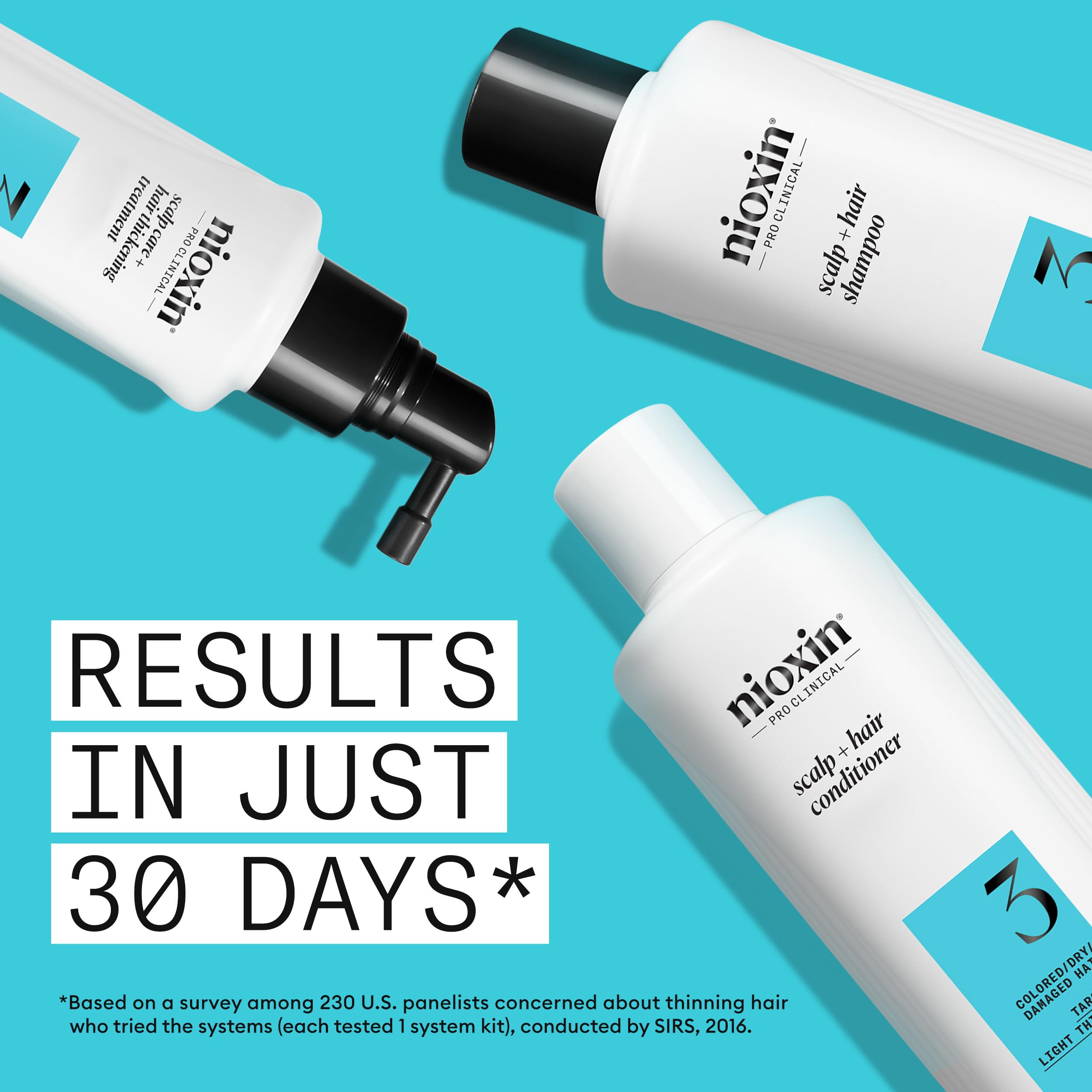 Foto 5 pulgar | Kit de Prueba Nioxin Scalp + Hair Thickening System 3 1 Month - Venta Internacional