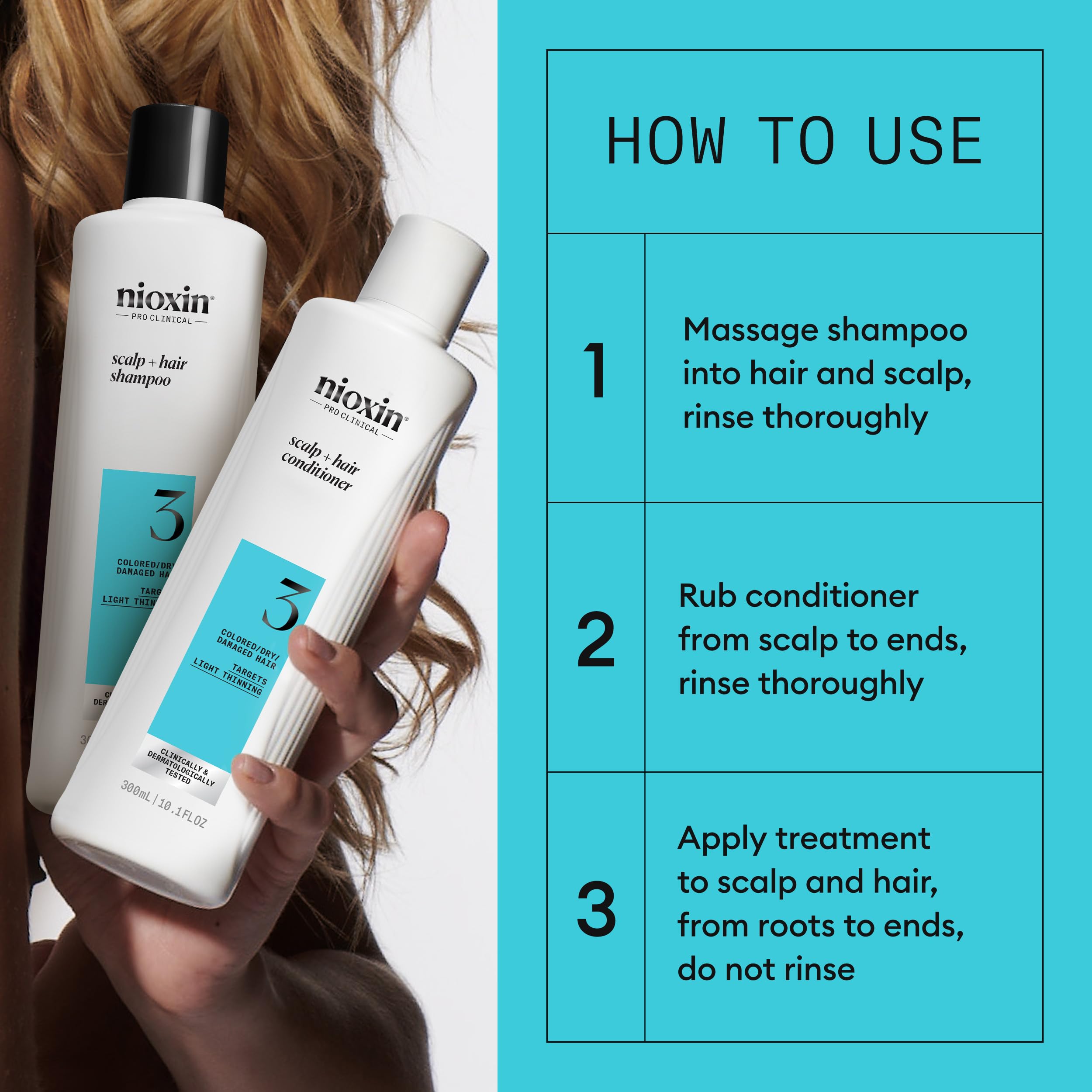 Foto 7 pulgar | Kit de Prueba Nioxin Scalp + Hair Thickening System 3 1 Month - Venta Internacional