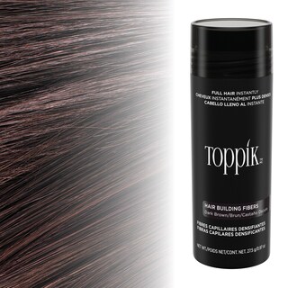 Foto 3 | Fibras para la Construcción del Cabello Toppik Marrón Oscuro 55 g Unisex - Venta Internacional