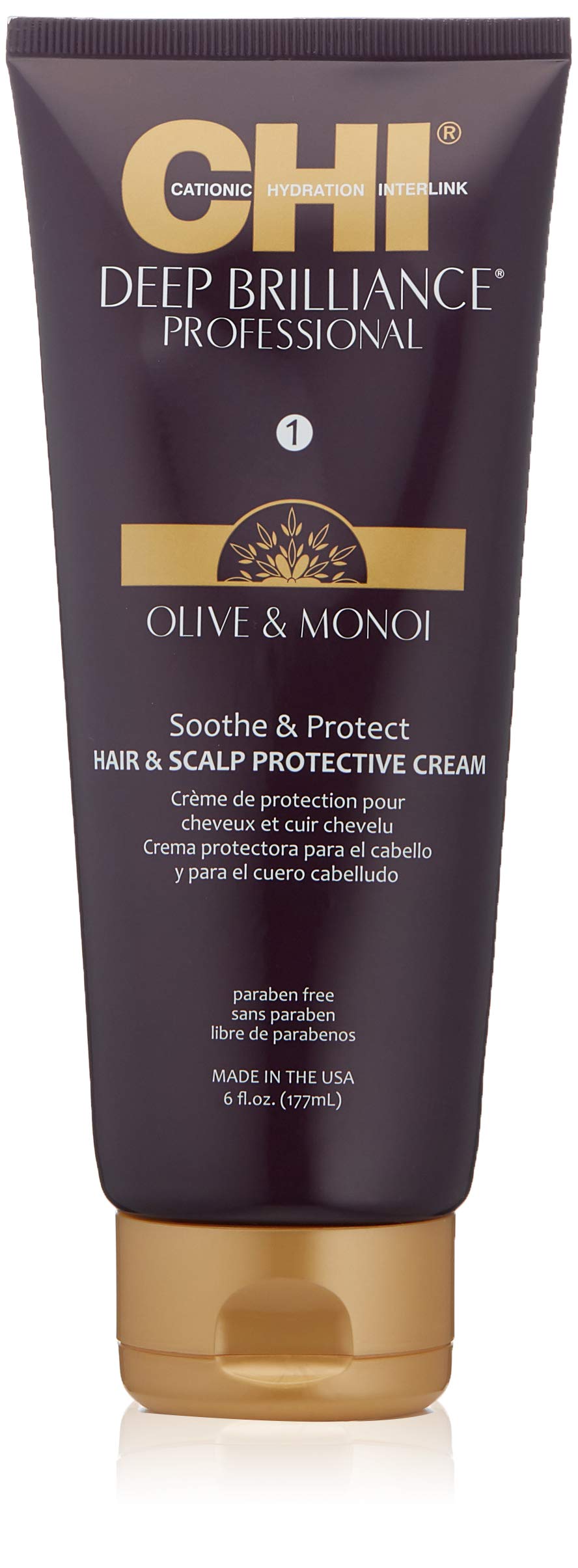 Crema Protectora del Cuero Cabelludo Chi Deep Brilliance 180 Ml - Venta Internacional