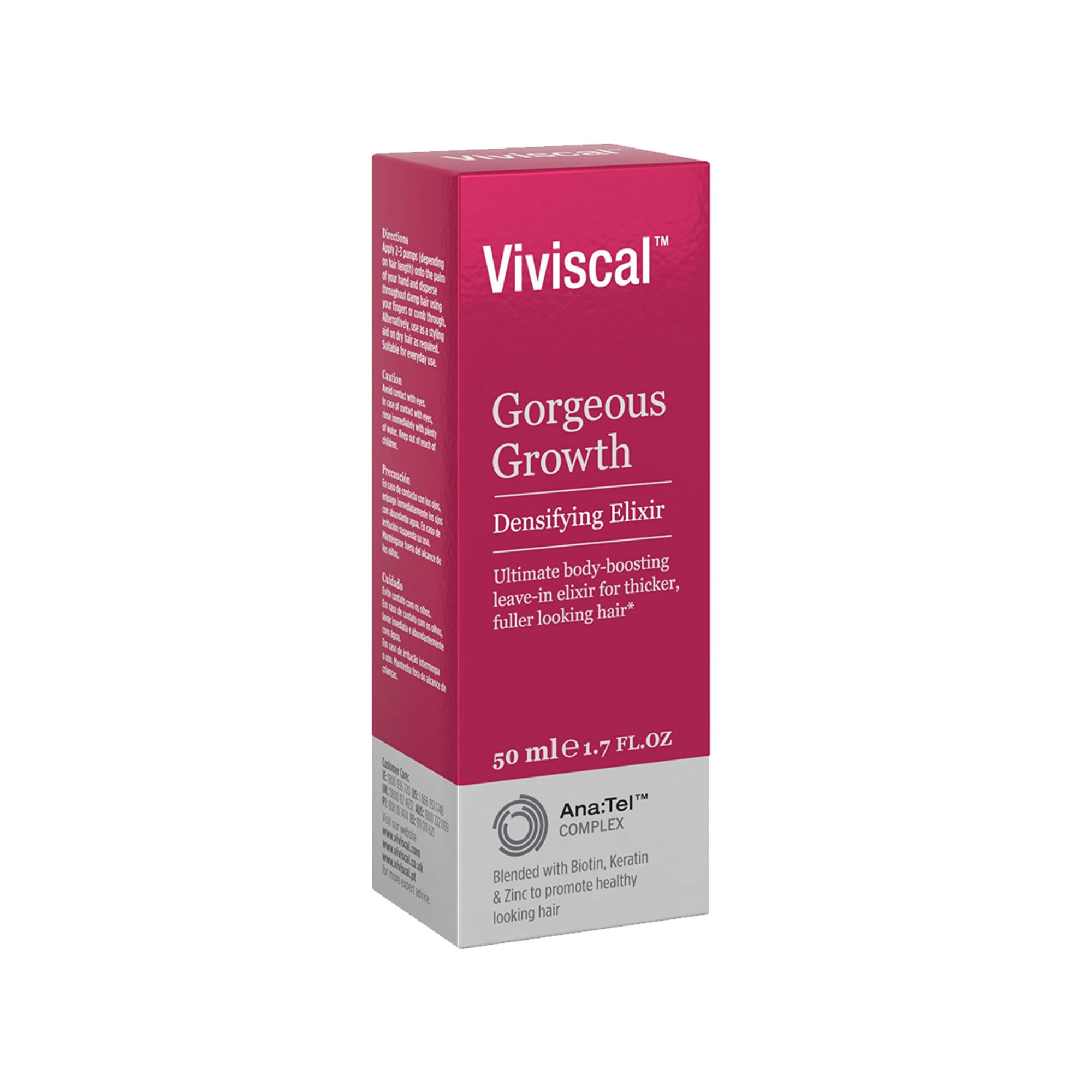 Foto 3 | Elixir Sin Enjuague Viviscal Gorgeous Growth Densificador 50 Ml - Venta Internacional
