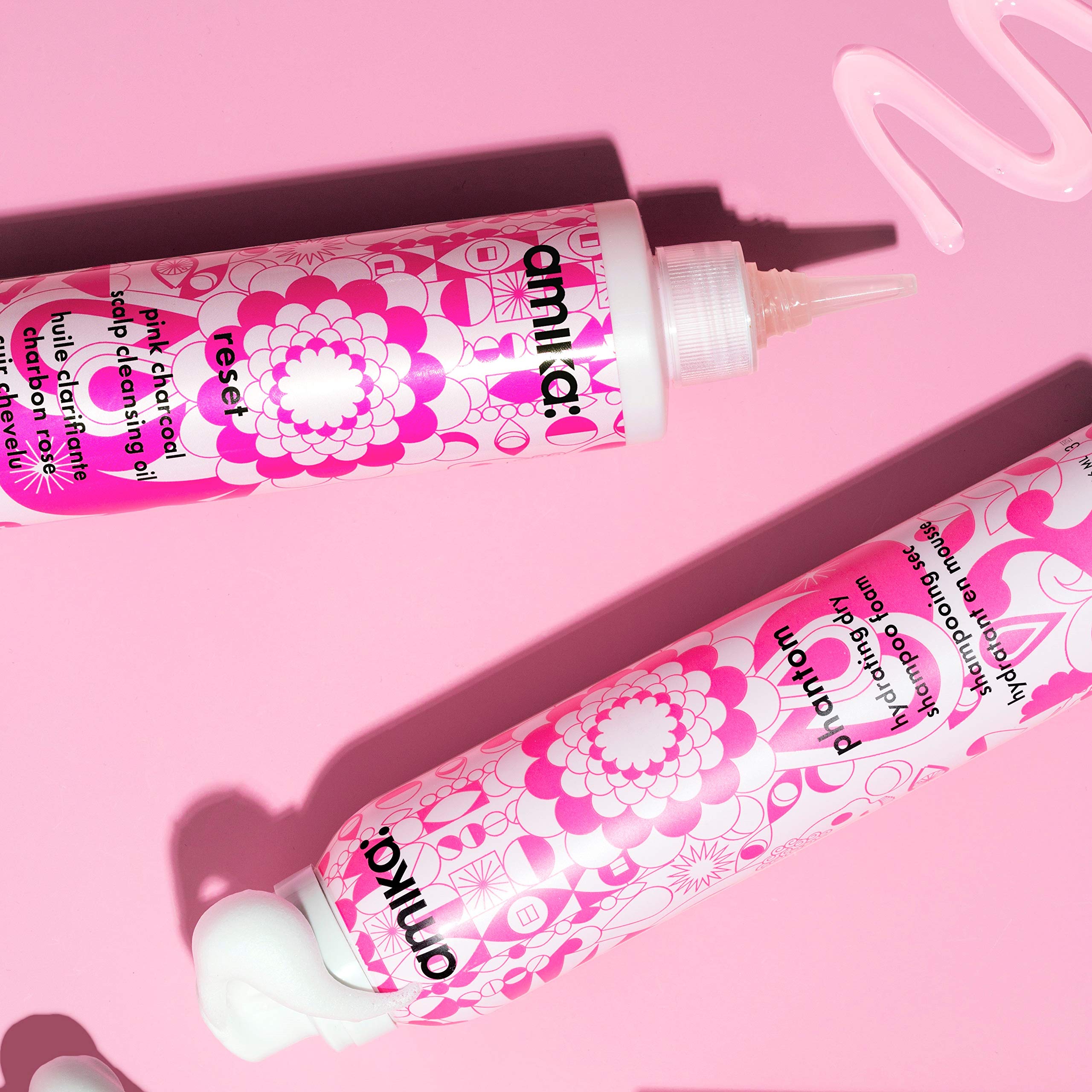 Foto 5 pulgar | Aceite Limpiador Para Cuero Cabelludo Amika Reset Pink Charcoal, 200 Ml, Unisex - Venta Internacional.