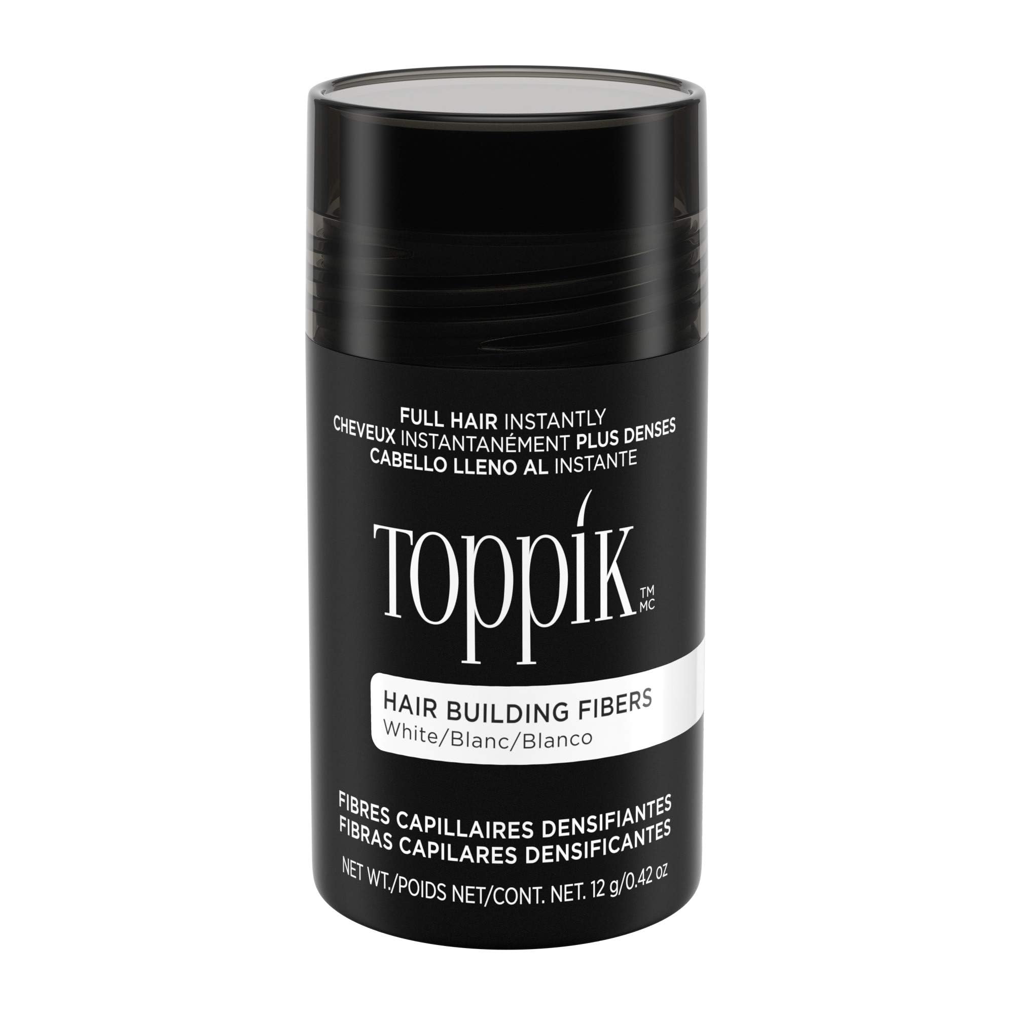 Foto 2 pulgar | Hair Building Fibers Toppik White 12 G Para Hombres Y Mujeres - Venta Internacional.