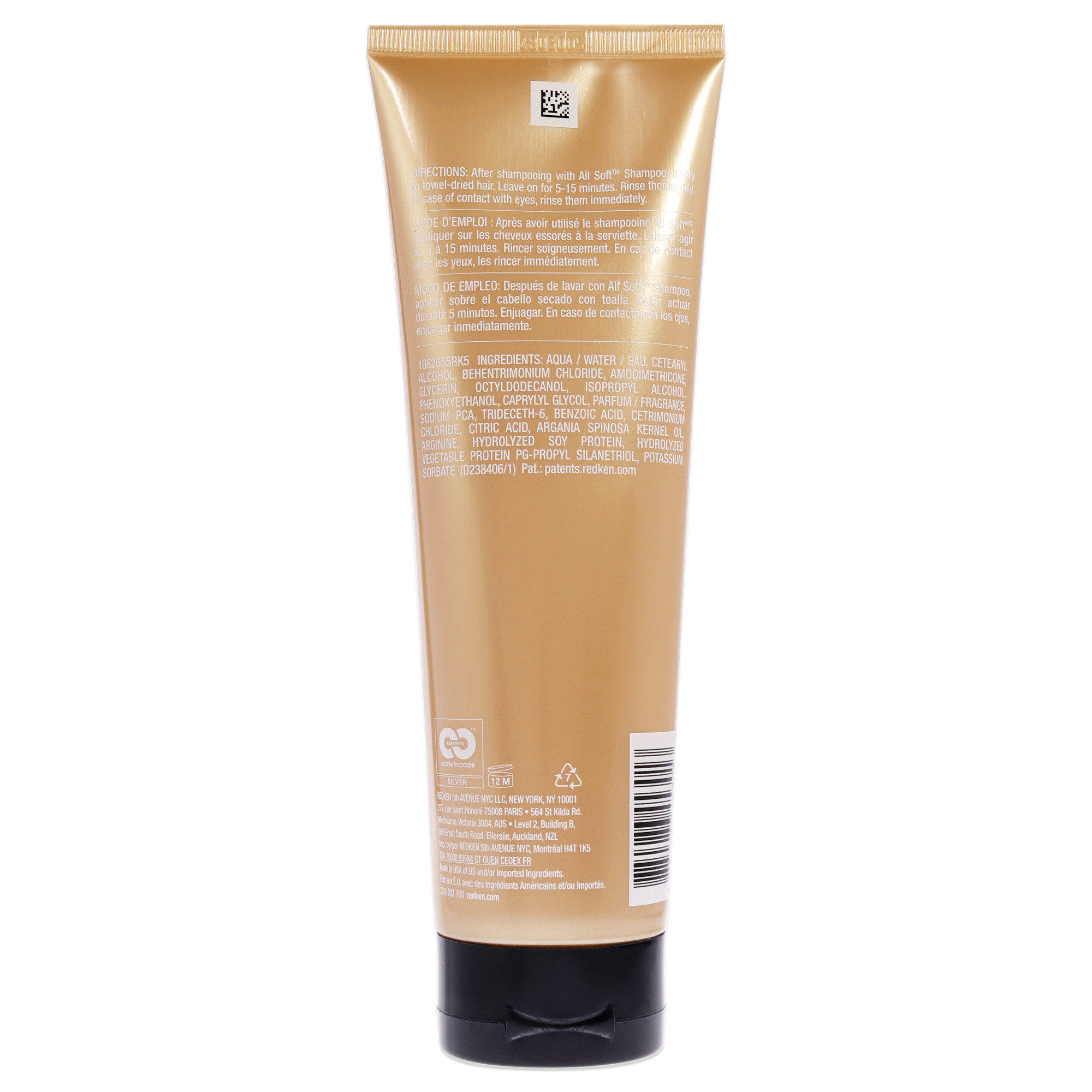 Foto 3 pulgar | All Soft Heavy Cream Treatment-np De Redken Para Unisex - 8.5 Oz Crema - Venta Internacional.