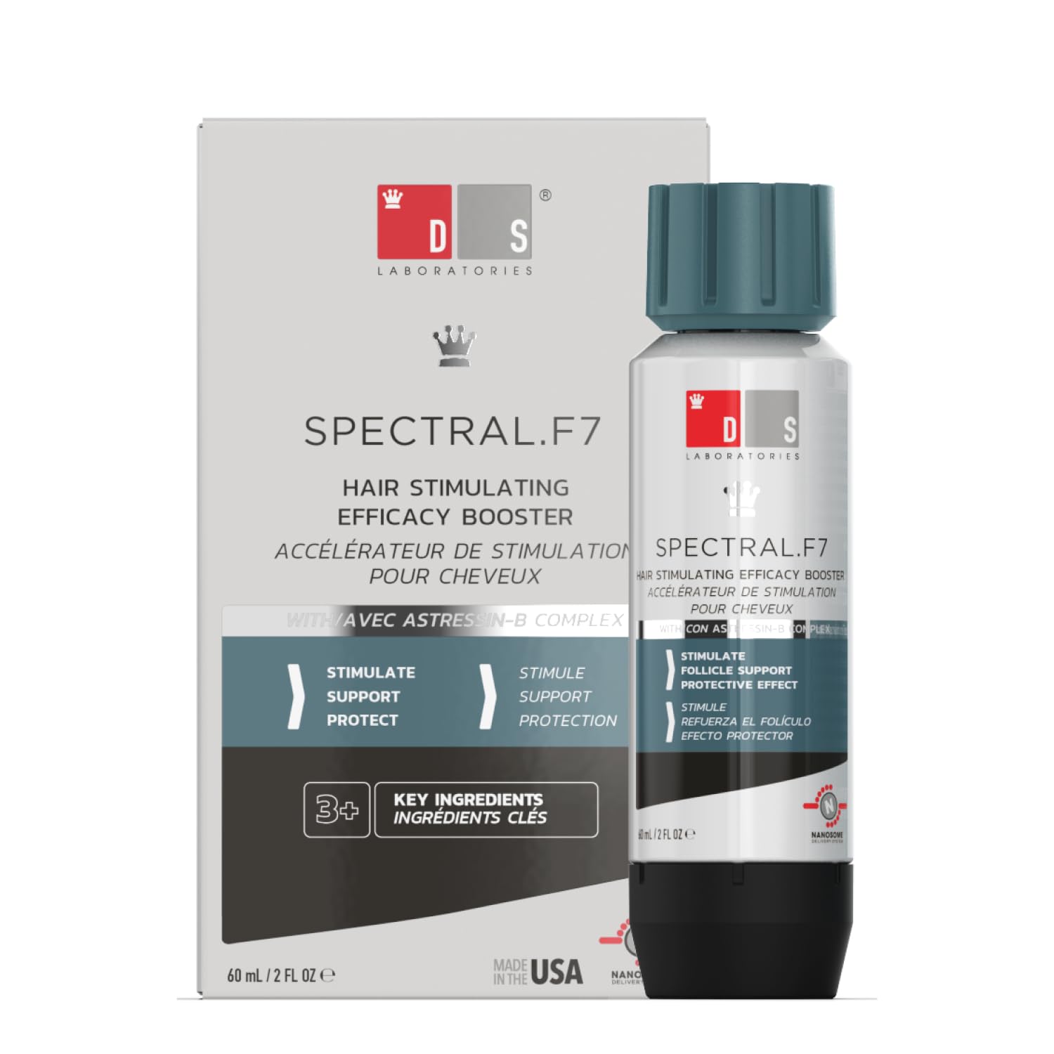 Foto 3 pulgar | Sérum Capilar Ds Laboratories Spectral.f7 Hair Recgrowth - Venta Internacional.