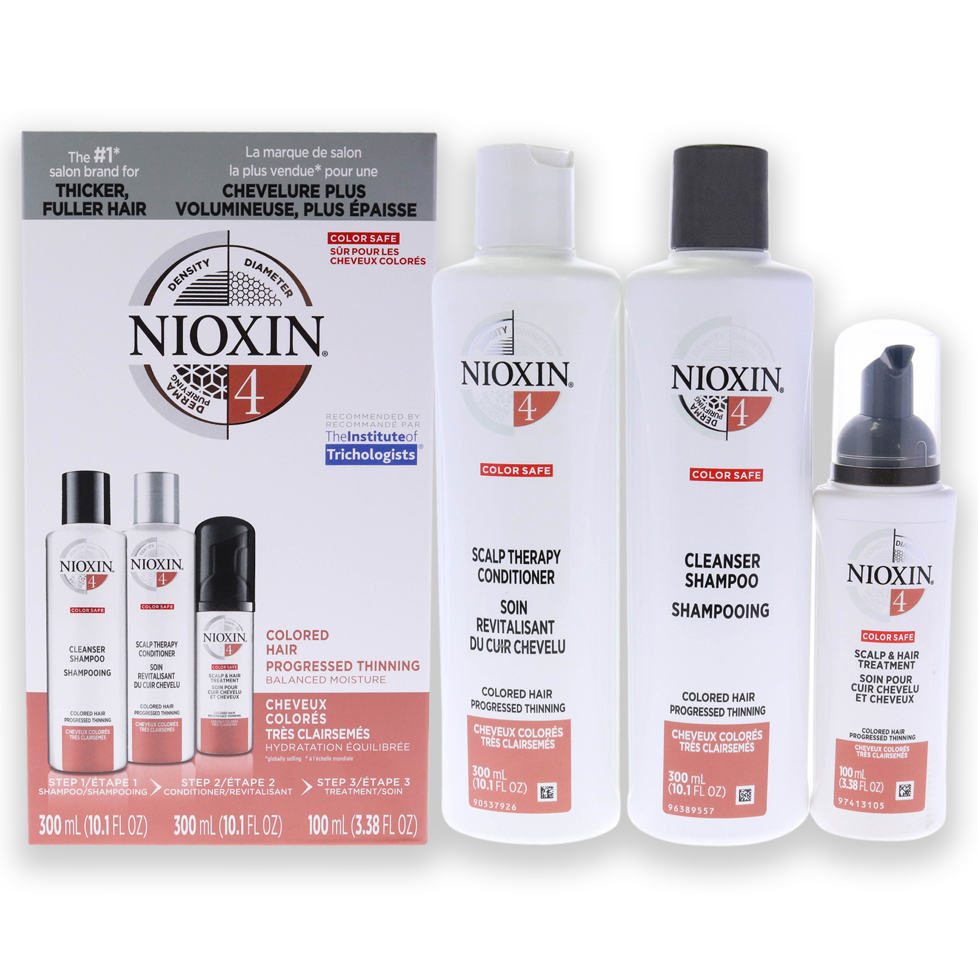 Foto 2 pulgar | Kit De Cuidado Capilar Nioxin System 4 Para La Caída Del Cabello (3 Piezas) - Venta Internacional.