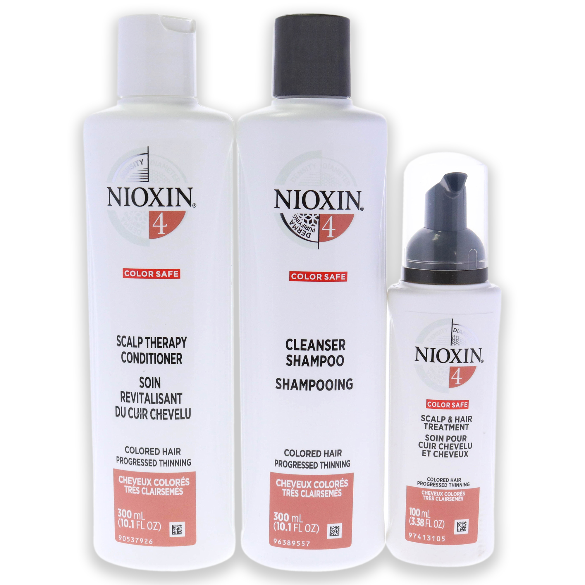 Foto 3 pulgar | Kit De Cuidado Capilar Nioxin System 4 Para La Caída Del Cabello (3 Piezas) - Venta Internacional.