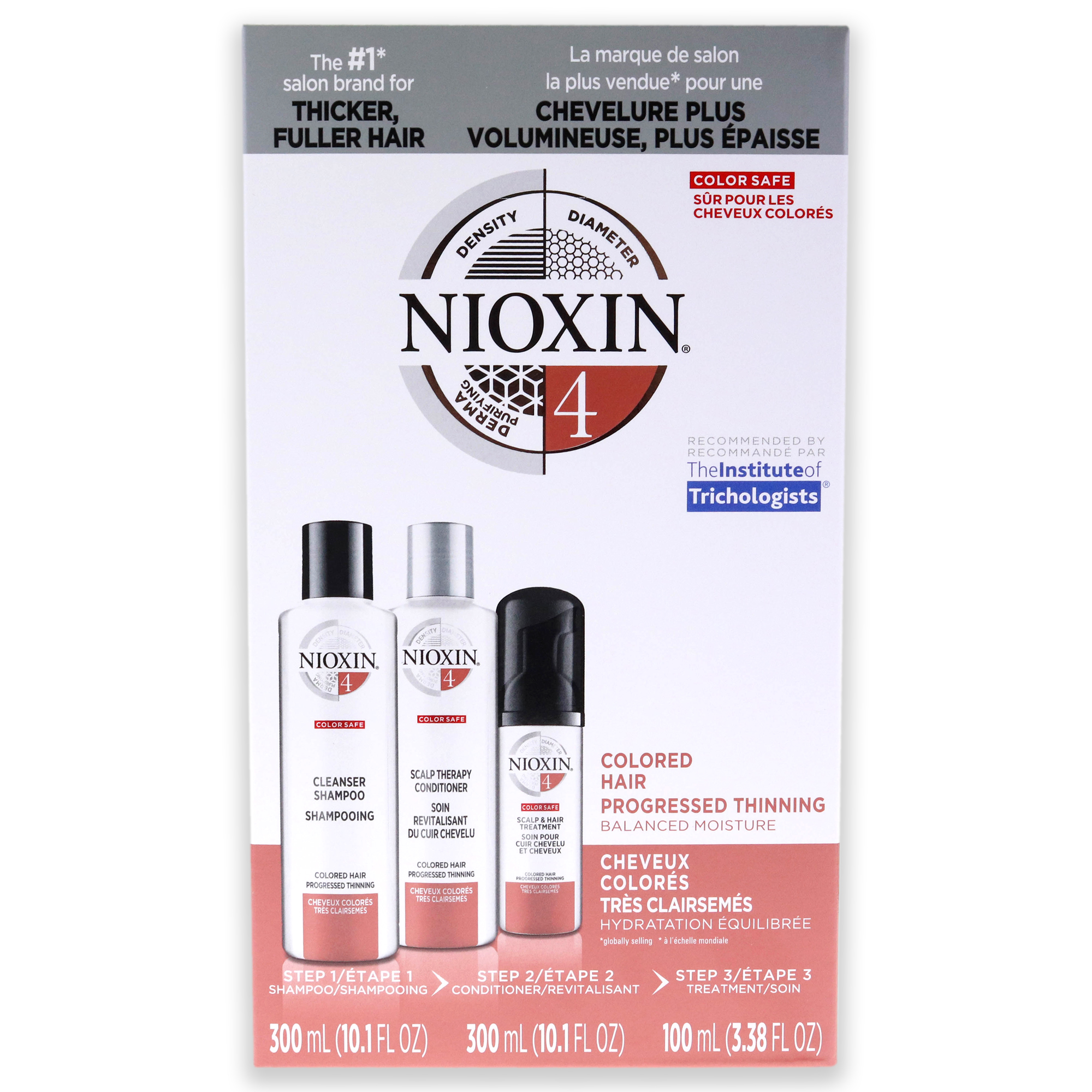 Foto 5 pulgar | Kit De Cuidado Capilar Nioxin System 4 Para La Caída Del Cabello (3 Piezas) - Venta Internacional.