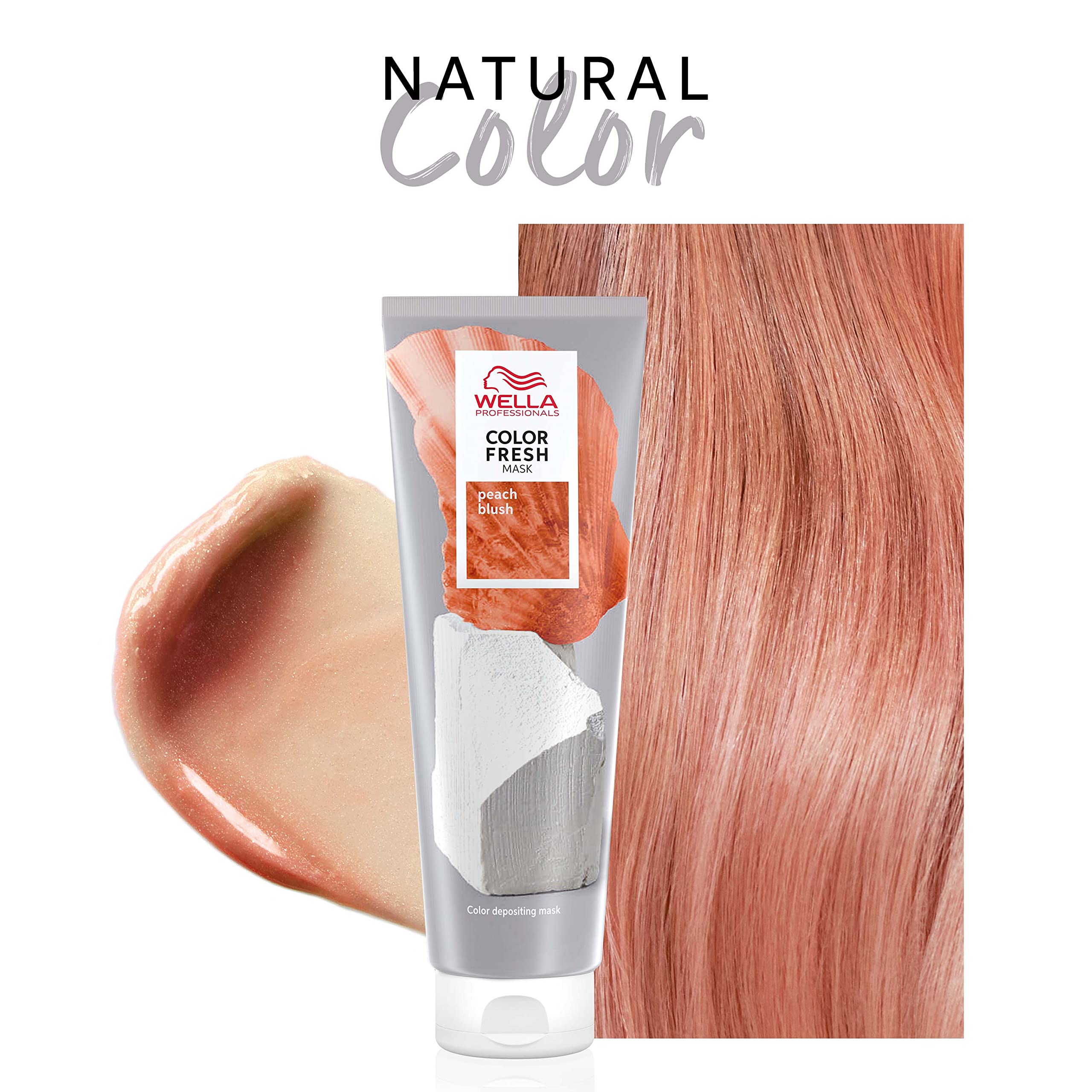 Foto 6 pulgar | Mascarilla Capilar Wella Professionals Color Fresh Masks Peach Blush - Venta Internacional.