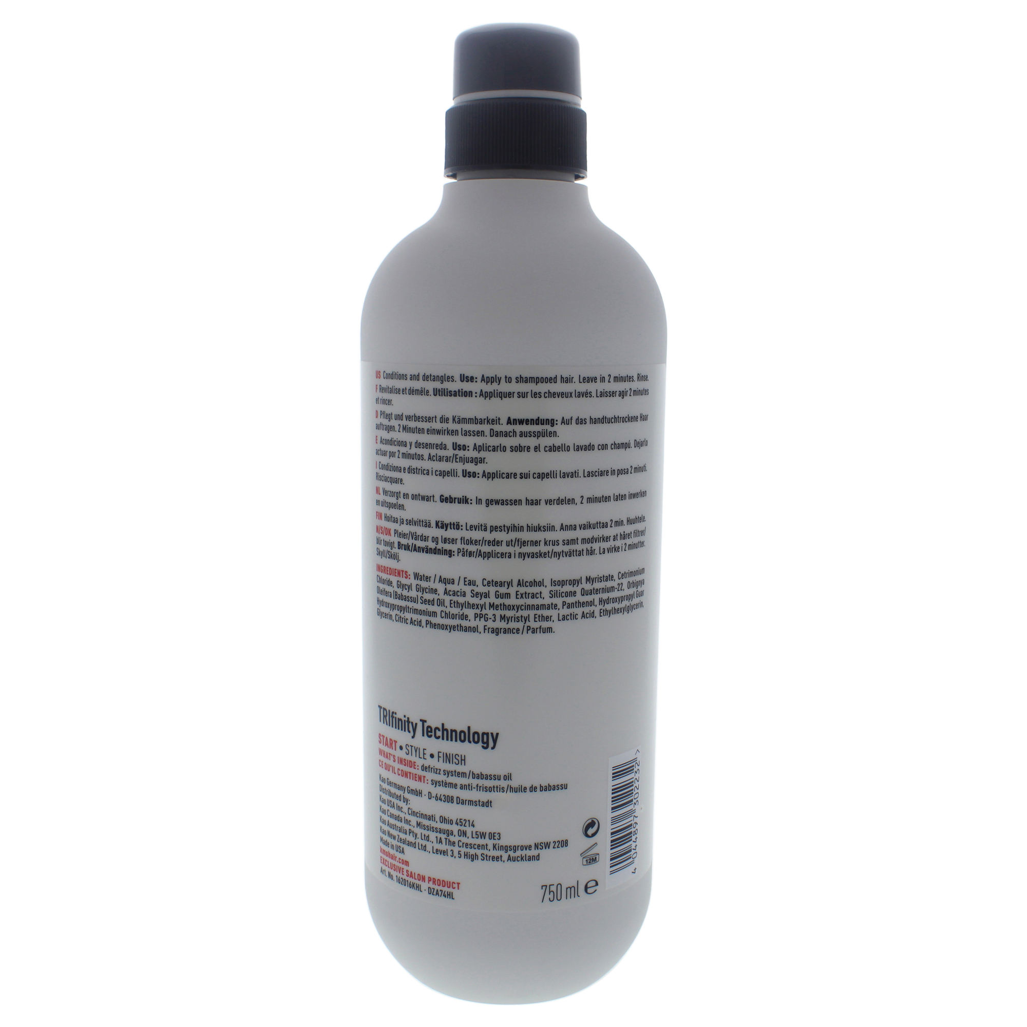 Foto 2 | Acondicionador Kms Tame Frizz 750 Ml, Producto De Belleza De Alta Calidad - Venta Internacional.