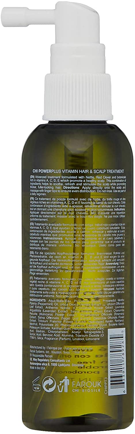 Foto 3 pulgar | Tratamiento Para Cabello Y Cuero Cabelludo Chi Powerplus Revitalize 100 Ml - Venta Internacional.
