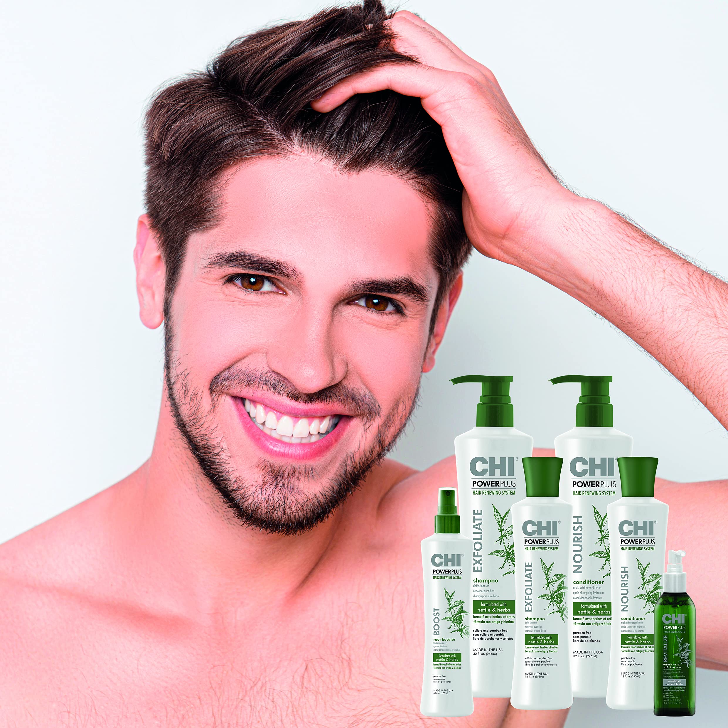 Foto 5 pulgar | Tratamiento Para Cabello Y Cuero Cabelludo Chi Powerplus Revitalize 100 Ml - Venta Internacional.