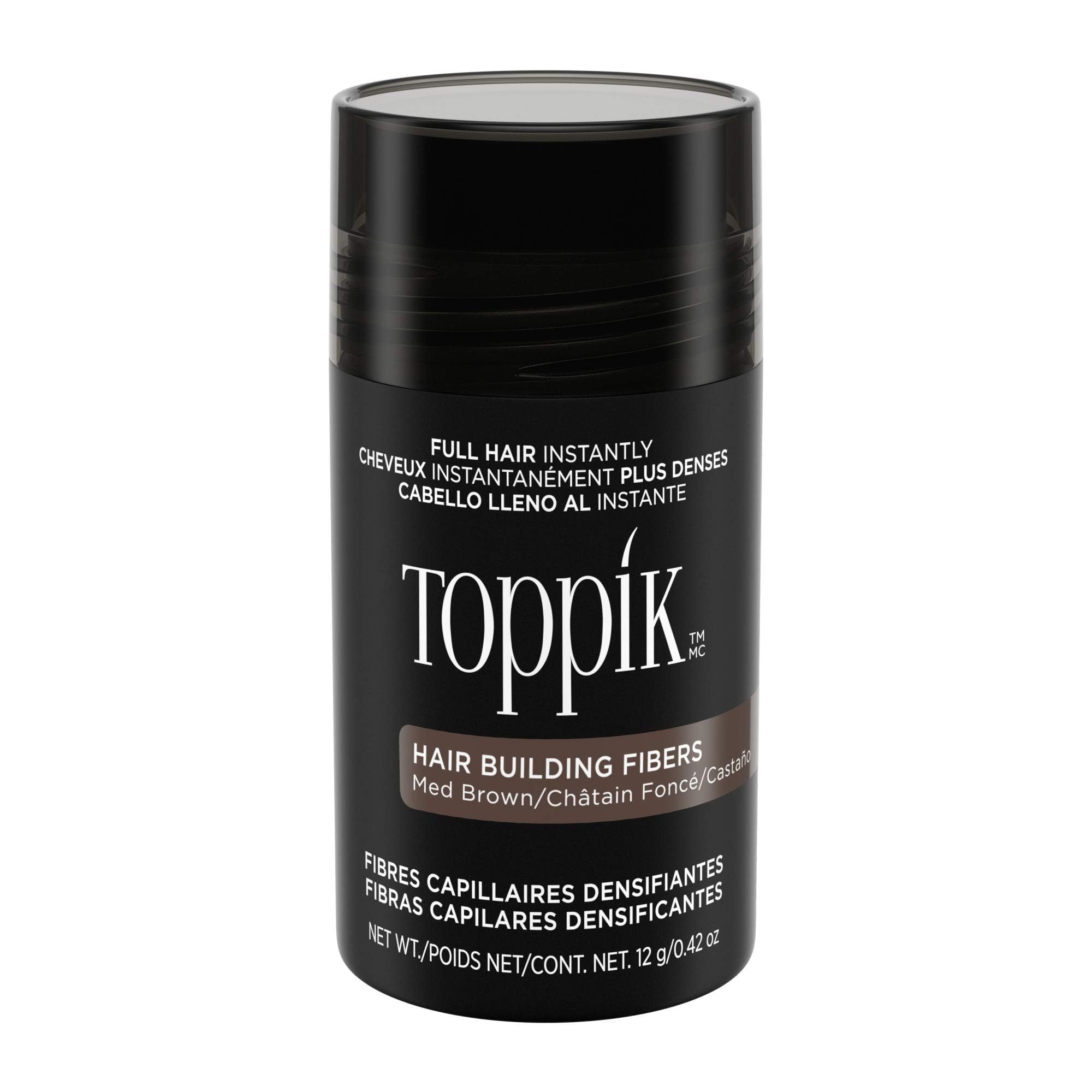 Foto 1 | Hair Building Fibers Toppik Medium Brown 12 G Para Hombres Y Mujeres - Venta Internacional.