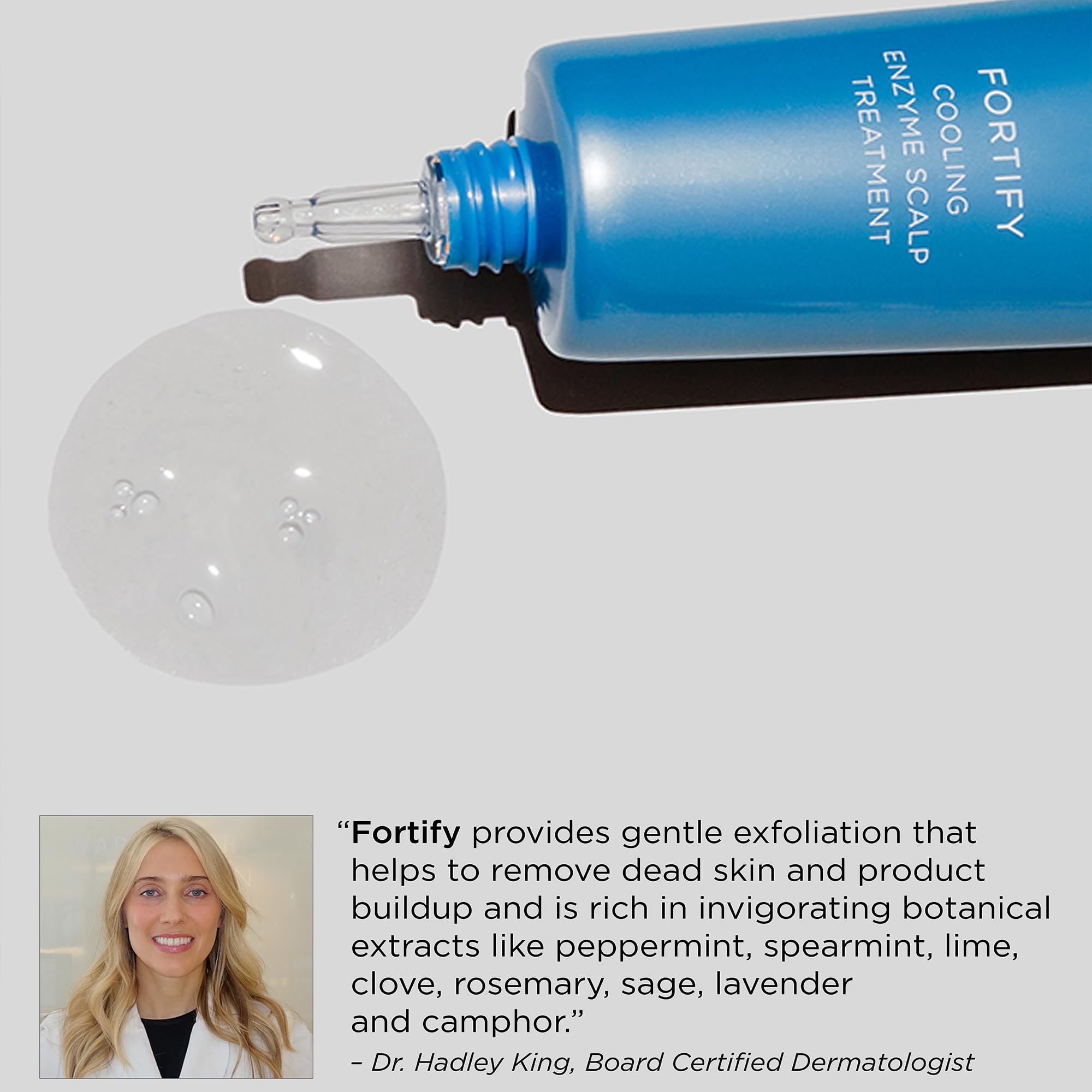 Foto 5 pulgar | Tratamiento Para El Cuero Cabelludo Cosmedix Fortify Cooling Enzyme, 1 Unidad - Venta Internacional.