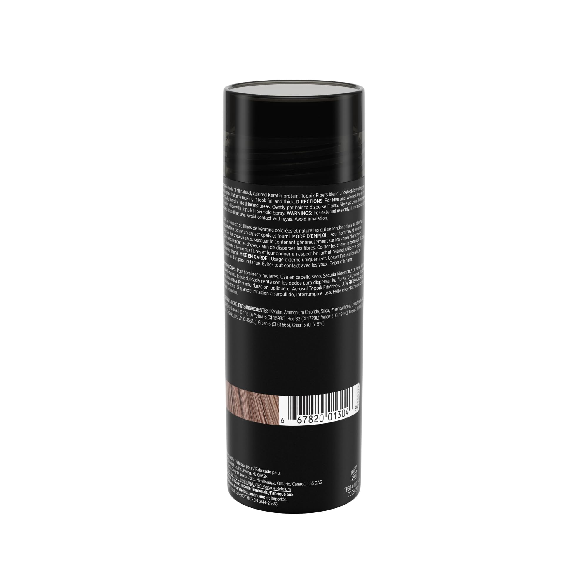Foto 5 pulgar | Fibras Capilares Toppik Marrón Claro 55 Gramos para Hombres Y Mujeres - Venta Internacional