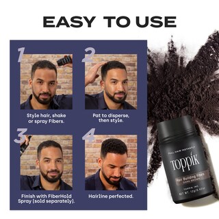 Foto 5 | Fibras Para La Construcción Del Cabello Toppik Auburn, 12 G, Para Hombres Y Mujeres - Venta Internacional.