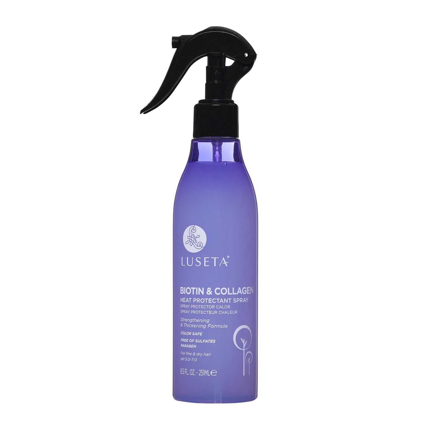Spray De Protección Contra El Calor Luseta Biotina Y Colágeno 250 Ml - Venta Internacional.