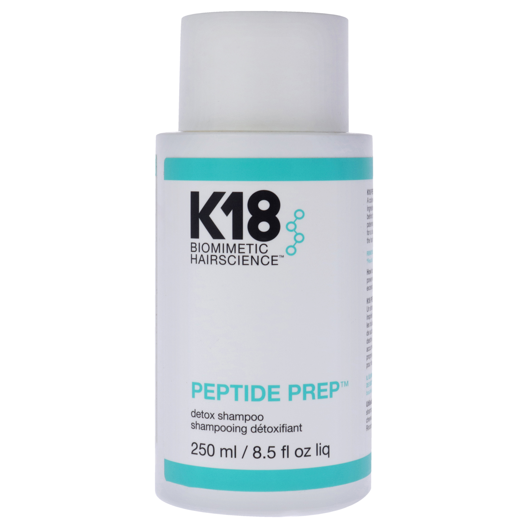 Foto 2 pulgar | Champú K18 Hair Peptide Prep Detox 250 ml no Destiñe - Venta Internacional
