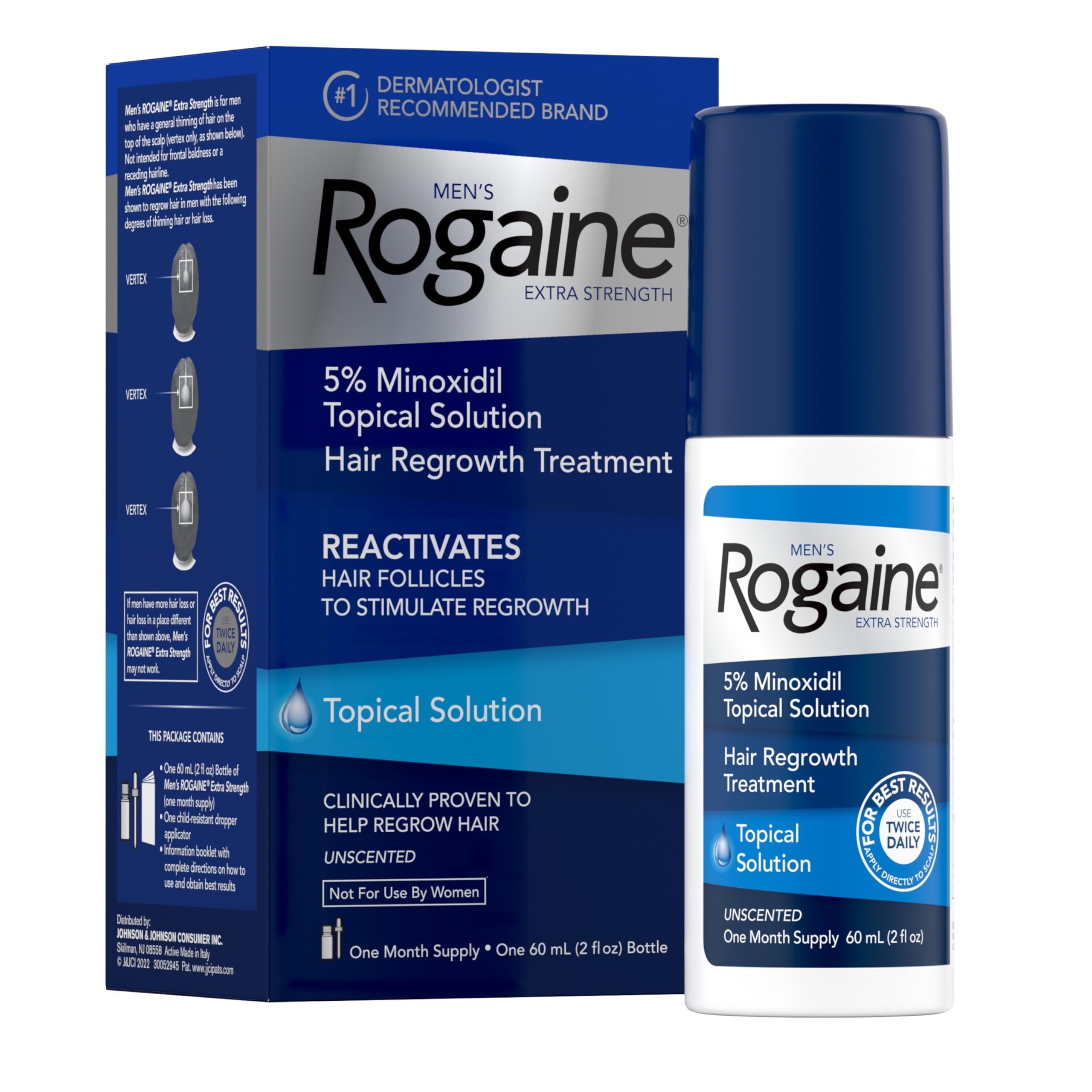 Foto 2 pulgar | Tratamiento Para El Crecimiento Del Cabello Rogaine Extra Strength 5% Minoxidil - Venta Internacional.
