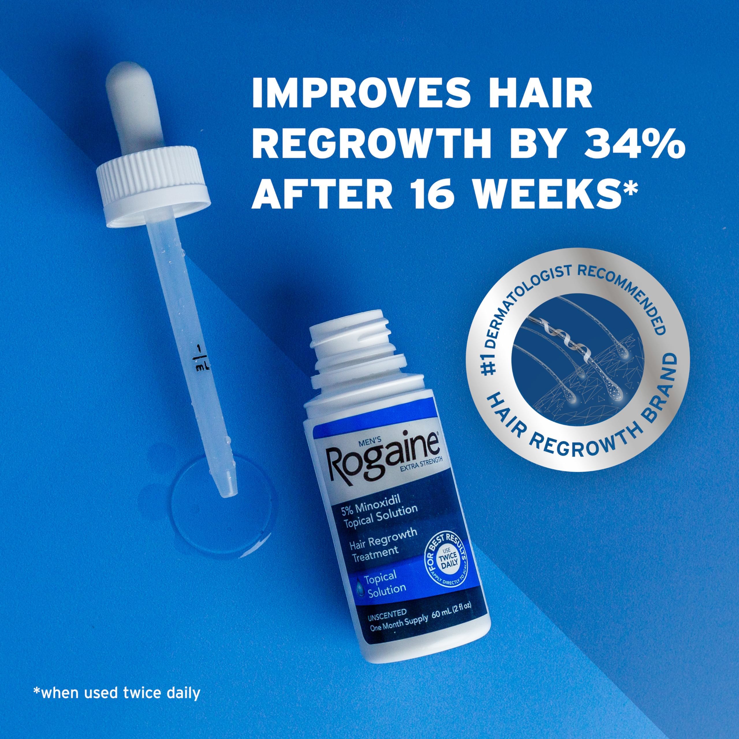 Foto 3 pulgar | Tratamiento Para El Crecimiento Del Cabello Rogaine Extra Strength 5% Minoxidil - Venta Internacional.