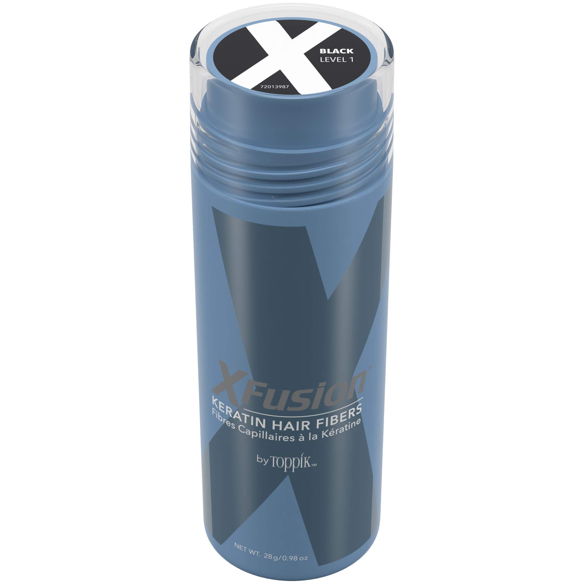 Hair Fibers Xfusion Keratin Black 28g - Venta Internacional.