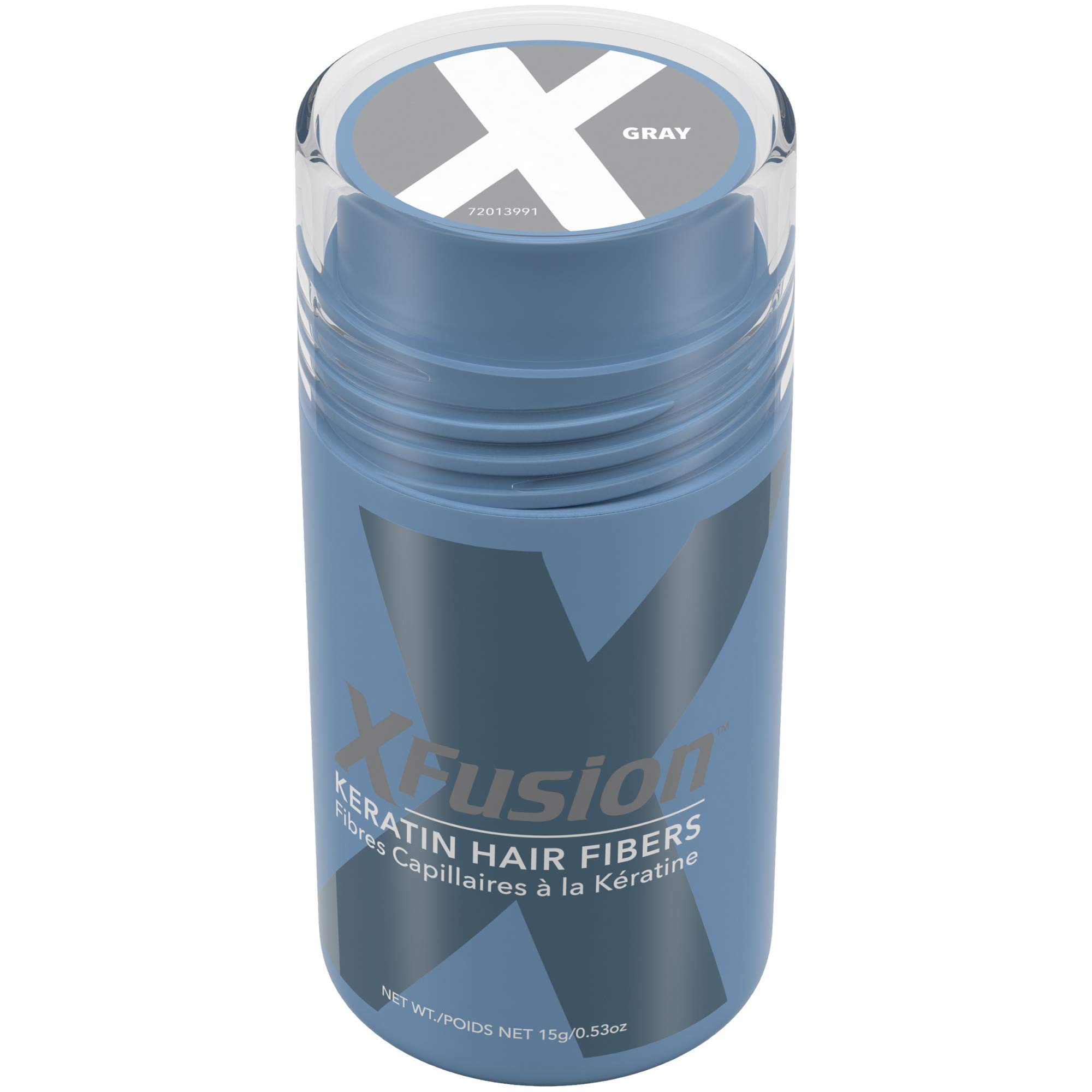 Foto 2 pulgar | Hair Fibers Xfusion Keratin Grey 15g - Venta Internacional.