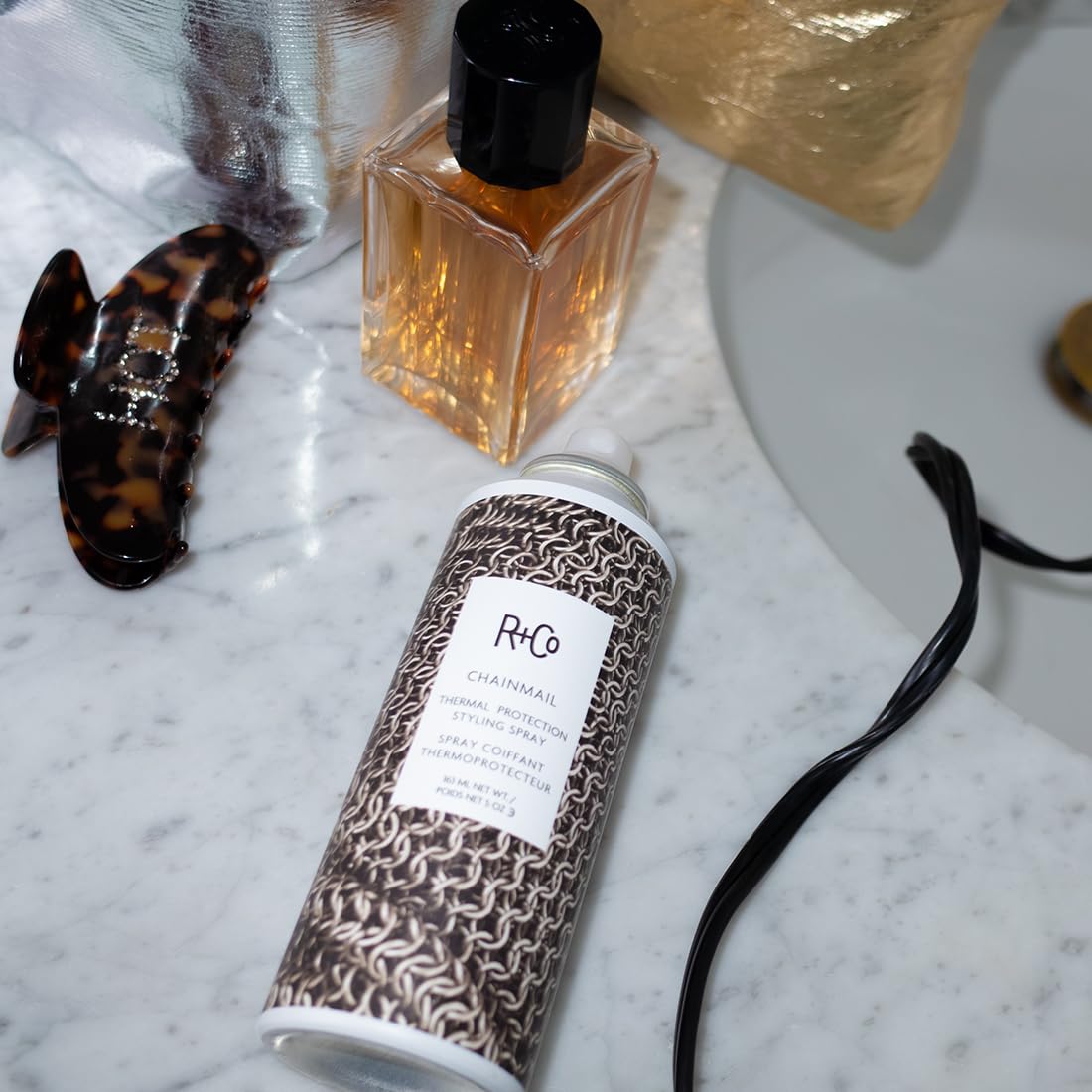 Foto 5 | Spray De Protección Térmica R+co Chainmail Heat 150 Ml Vegan - Venta Internacional.