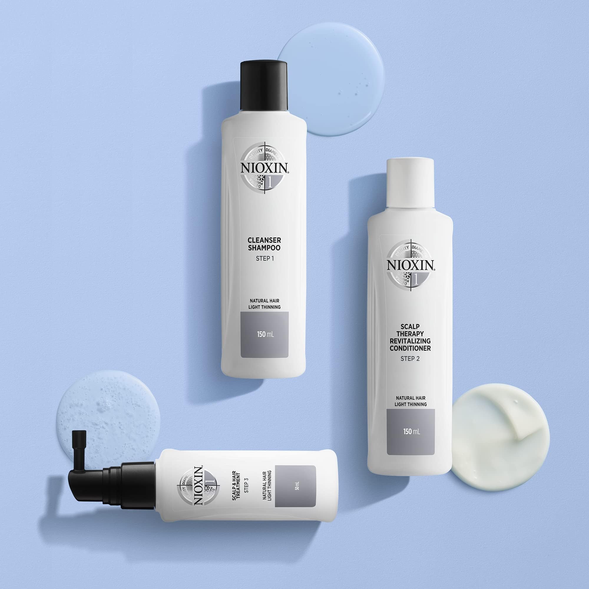 Foto 5 pulgar | Kit De Sistema De Cuidado Capilar Nioxin 1 Para Adelgazar El Cabello De Forma Natural - Venta Internacional.