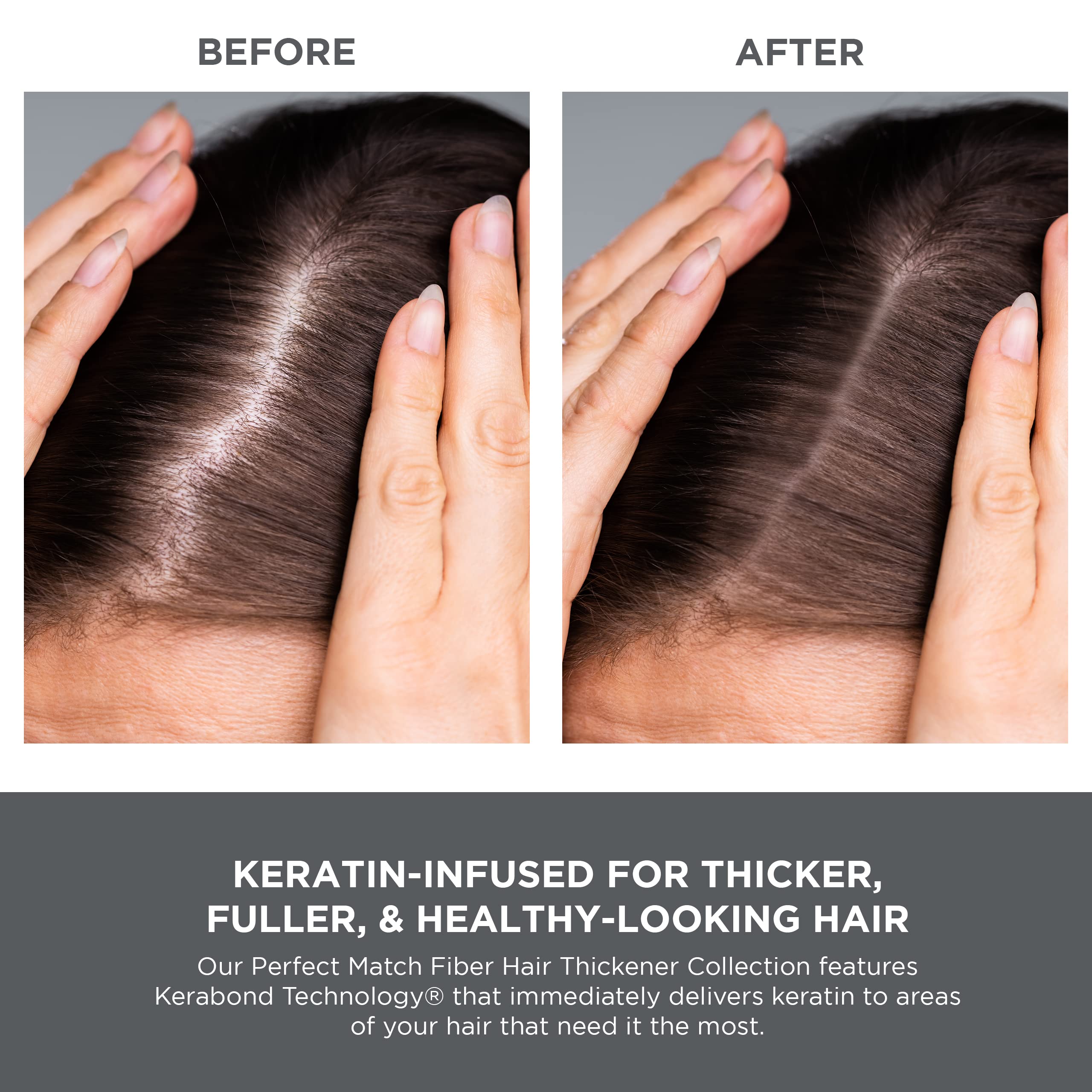 Foto 3 pulgar | Espray Espesante Para El Cabello Keratherapy Perfect Match 140 Ml - Venta Internacional.