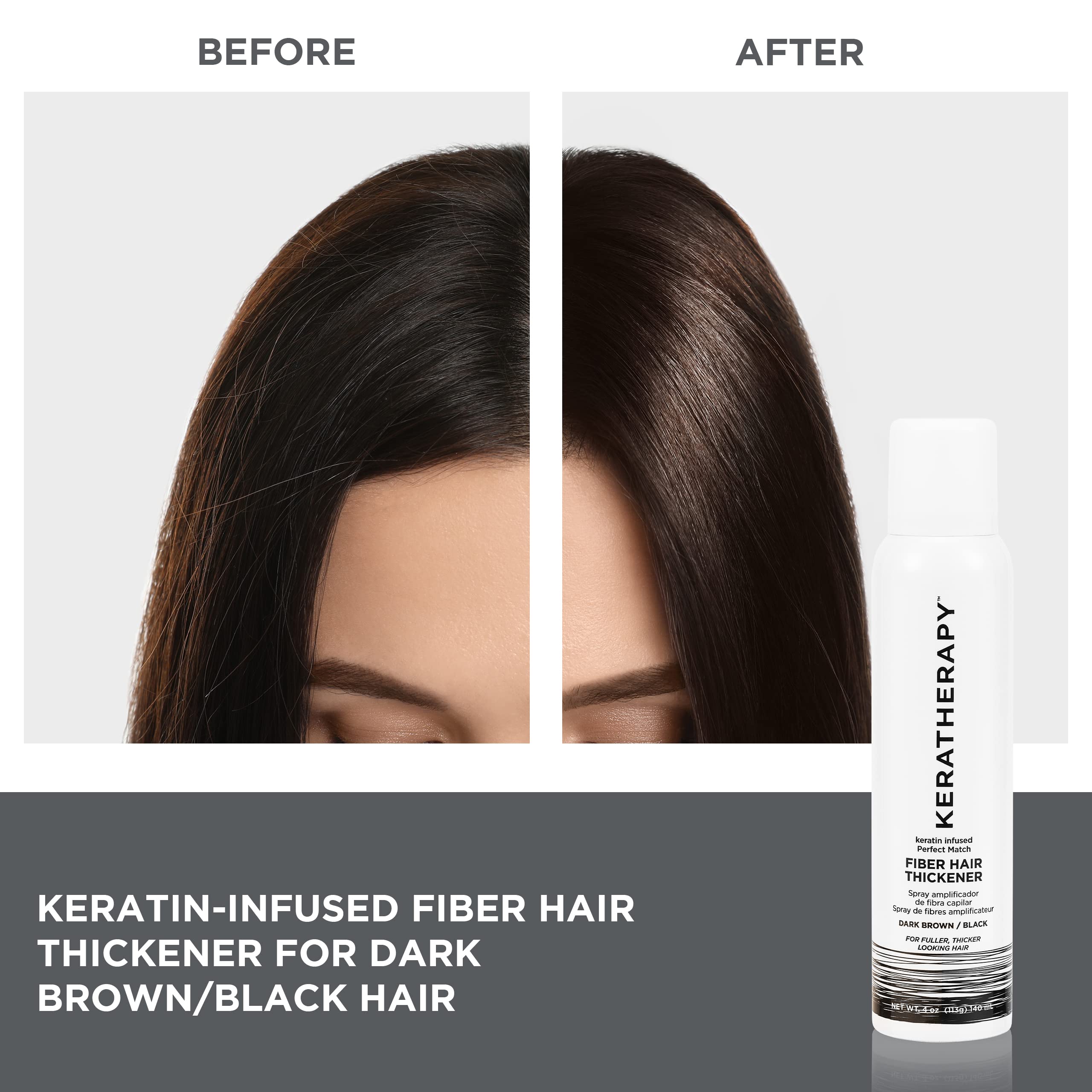 Foto 5 pulgar | Espray Espesante Para El Cabello Keratherapy Perfect Match 140 Ml - Venta Internacional.