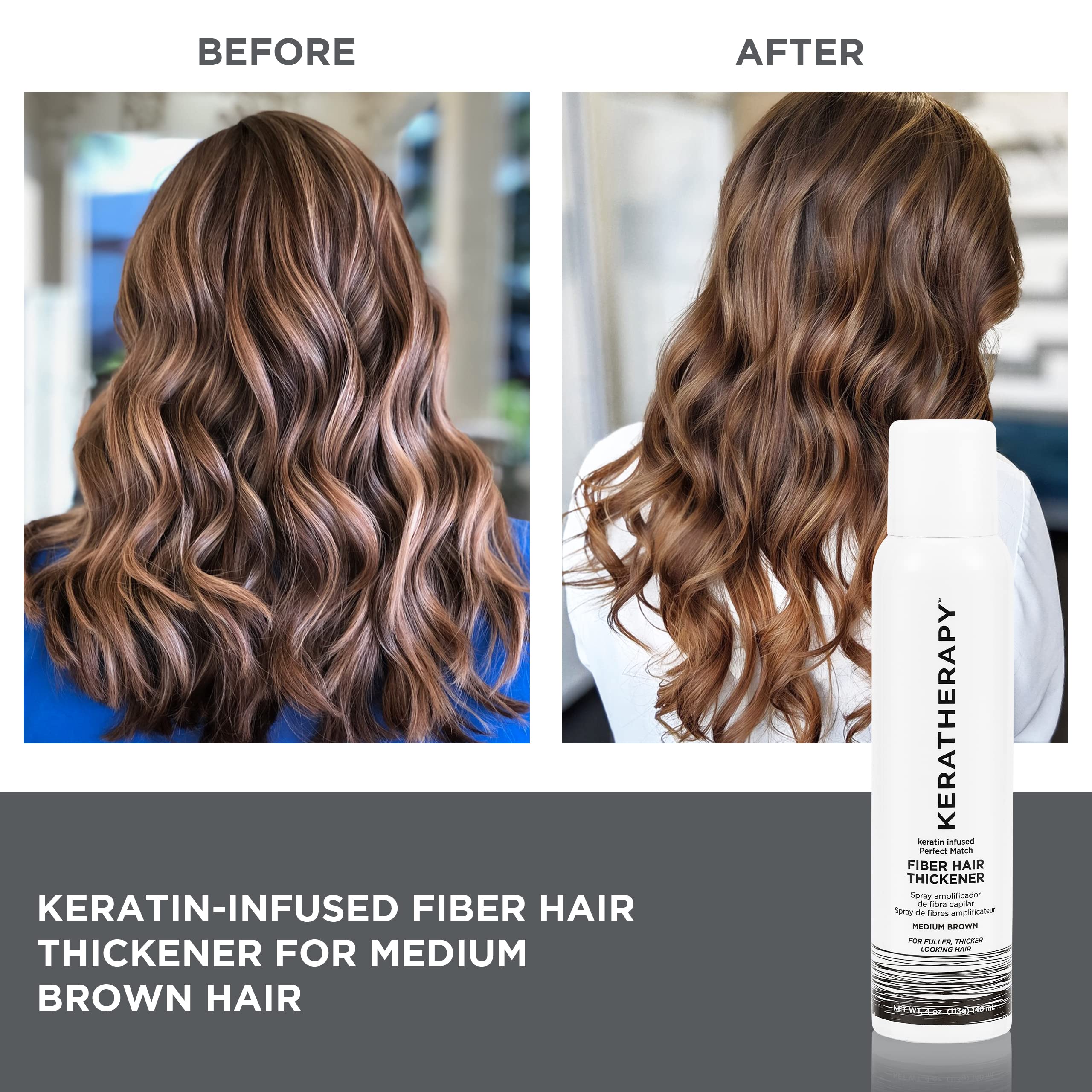 Foto 6 pulgar | Espray Espesante Para El Cabello Keratherapy Perfect Match 140 Ml - Venta Internacional.