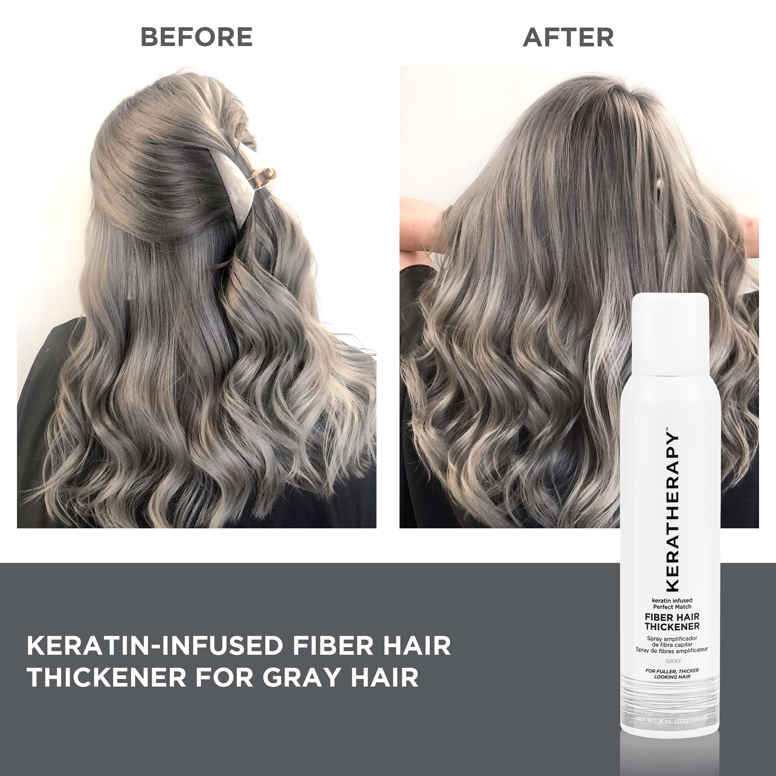 Foto 7 pulgar | Espray Espesante Para El Cabello Keratherapy Perfect Match 140 Ml - Venta Internacional.