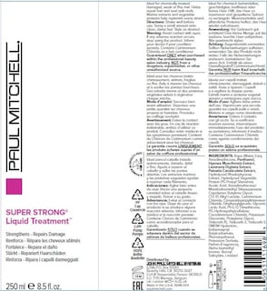 Foto 6 | Tratamiento Líquido Paul Mitchell Super Strong 250 Ml - Venta Internacional.