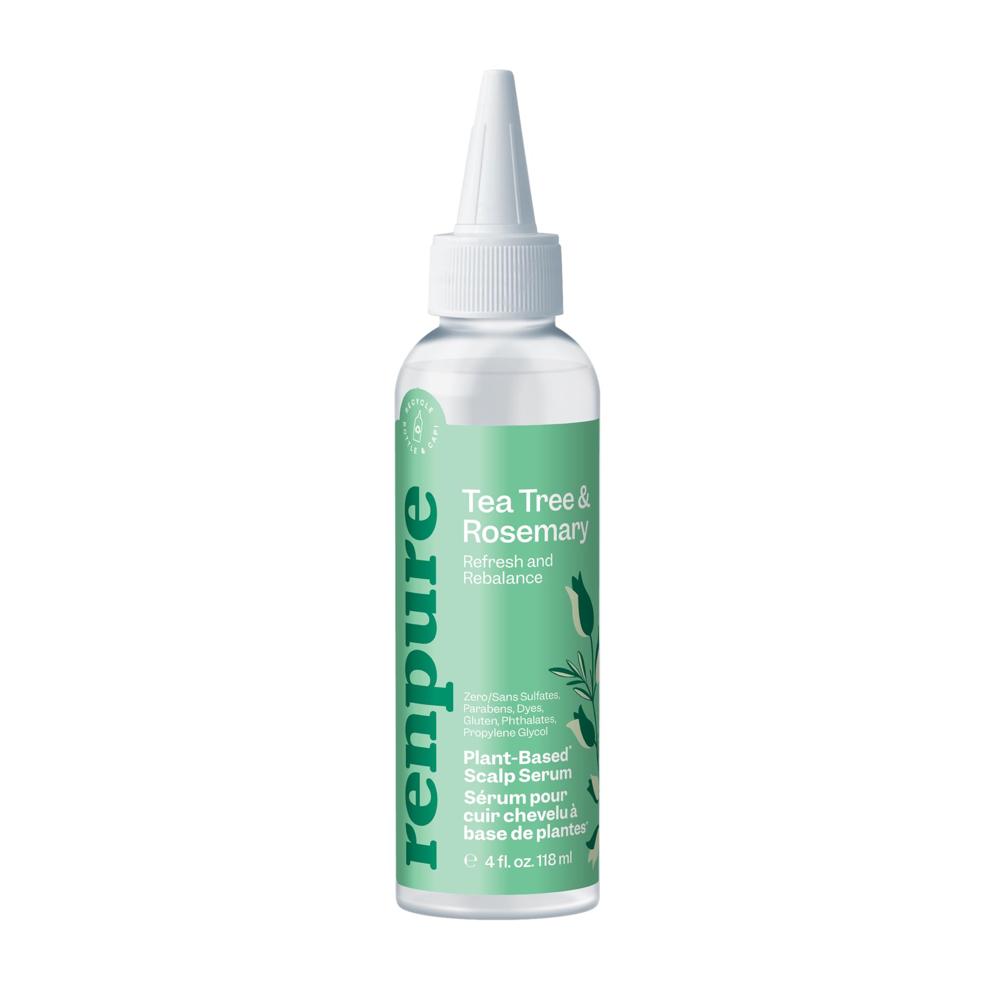 Foto 2 pulgar | Sérum Para Cuero Cabelludo Renpure Tea Tree & Rosemary 120 Ml Para Cabello Graso - Venta Internacional.