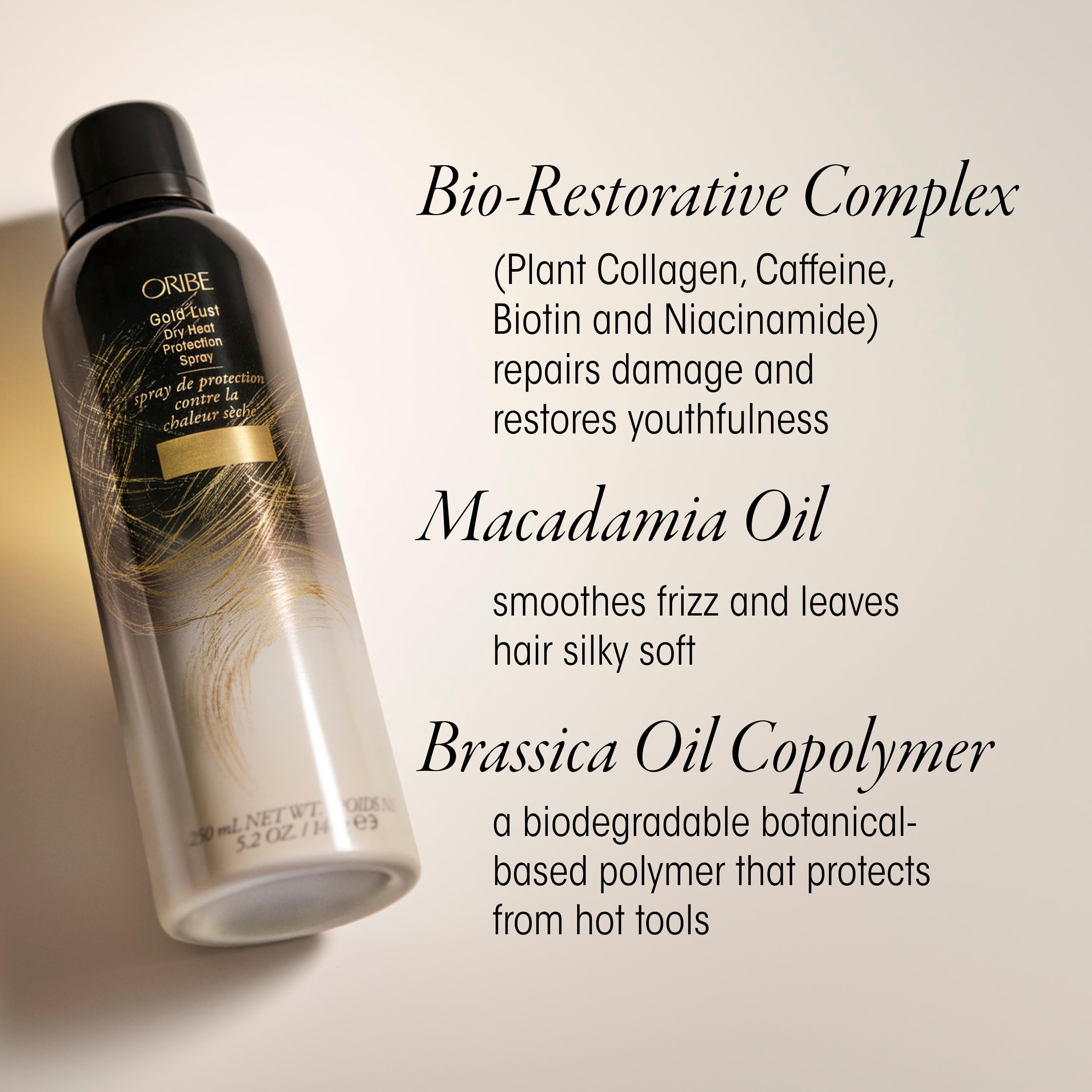 Foto 6 pulgar | Spray De Protección Contra El Calor Oribe Gold Lust Dry Con Biorestaurador - Venta Internacional.