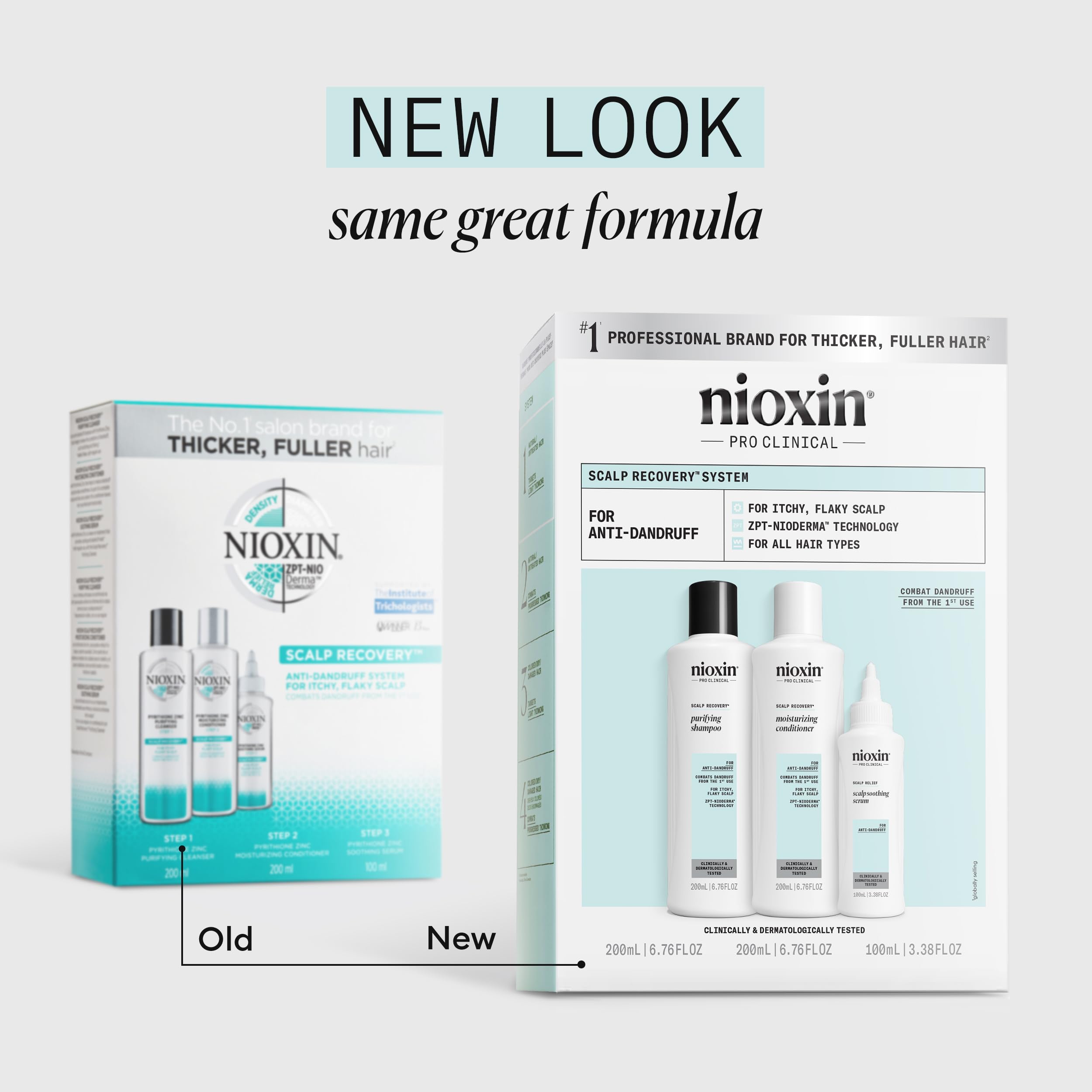 Foto 2 | Kit De Sistema Anticaspa Scalp Recovery Nioxin 200 Ml - Venta Internacional.