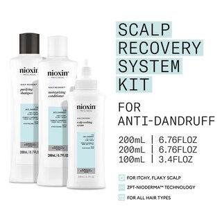 Foto 3 | Kit De Sistema Anticaspa Scalp Recovery Nioxin 200 Ml - Venta Internacional.