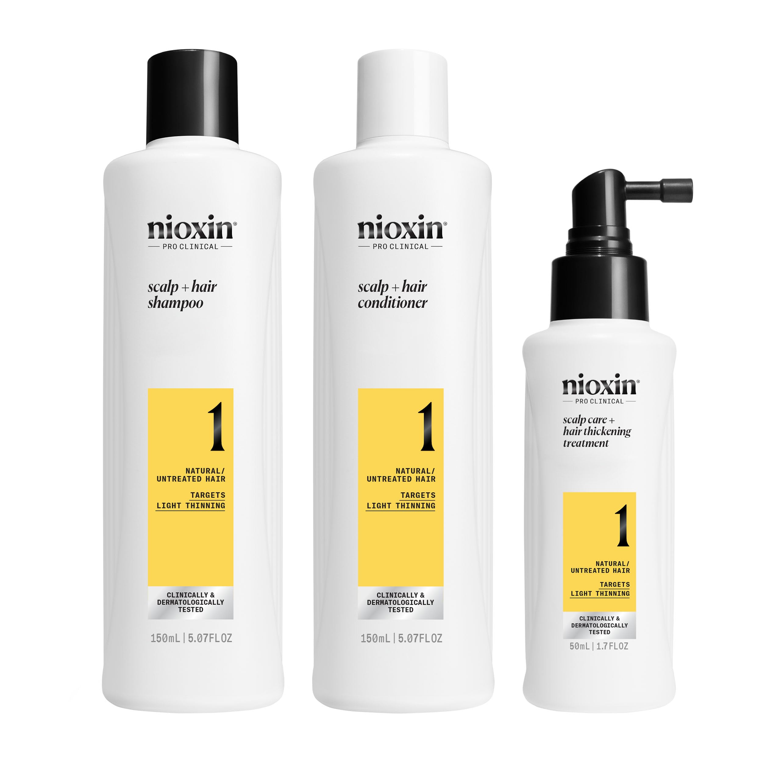 Kit De Tratamiento Capilar Nioxin System 1 Para Fortalecer Y Engrosar - Venta Internacional.