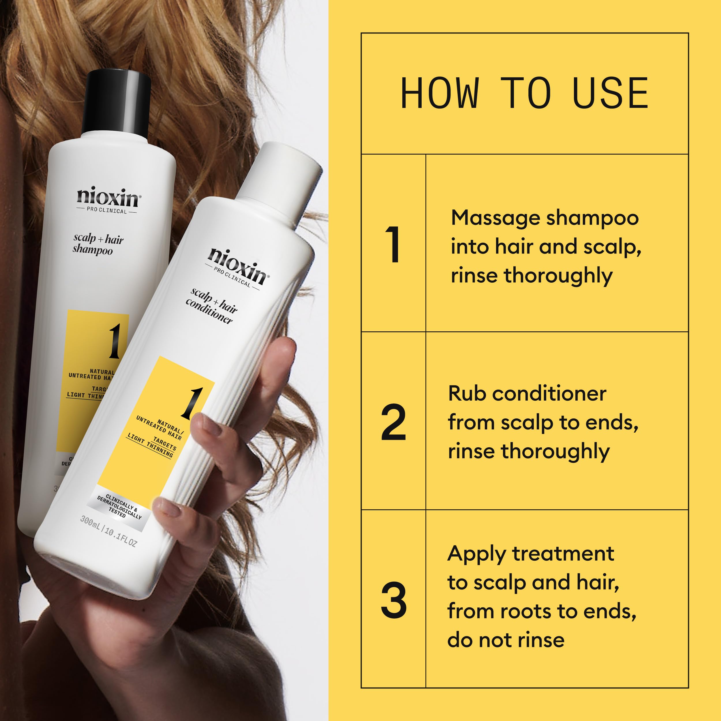 Foto 5 | Kit De Tratamiento Capilar Nioxin System 1 Para Fortalecer Y Engrosar - Venta Internacional.