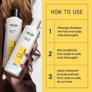 Foto 5 | Kit De Tratamiento Capilar Nioxin System 1 Para Fortalecer Y Engrosar - Venta Internacional.