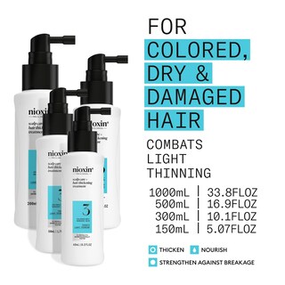Foto 4 | Sérum De Tratamiento Nioxin System 3 Para Espesar El Cuero Cabelludo Y El Cabello, 100 Ml - Venta Internacional.