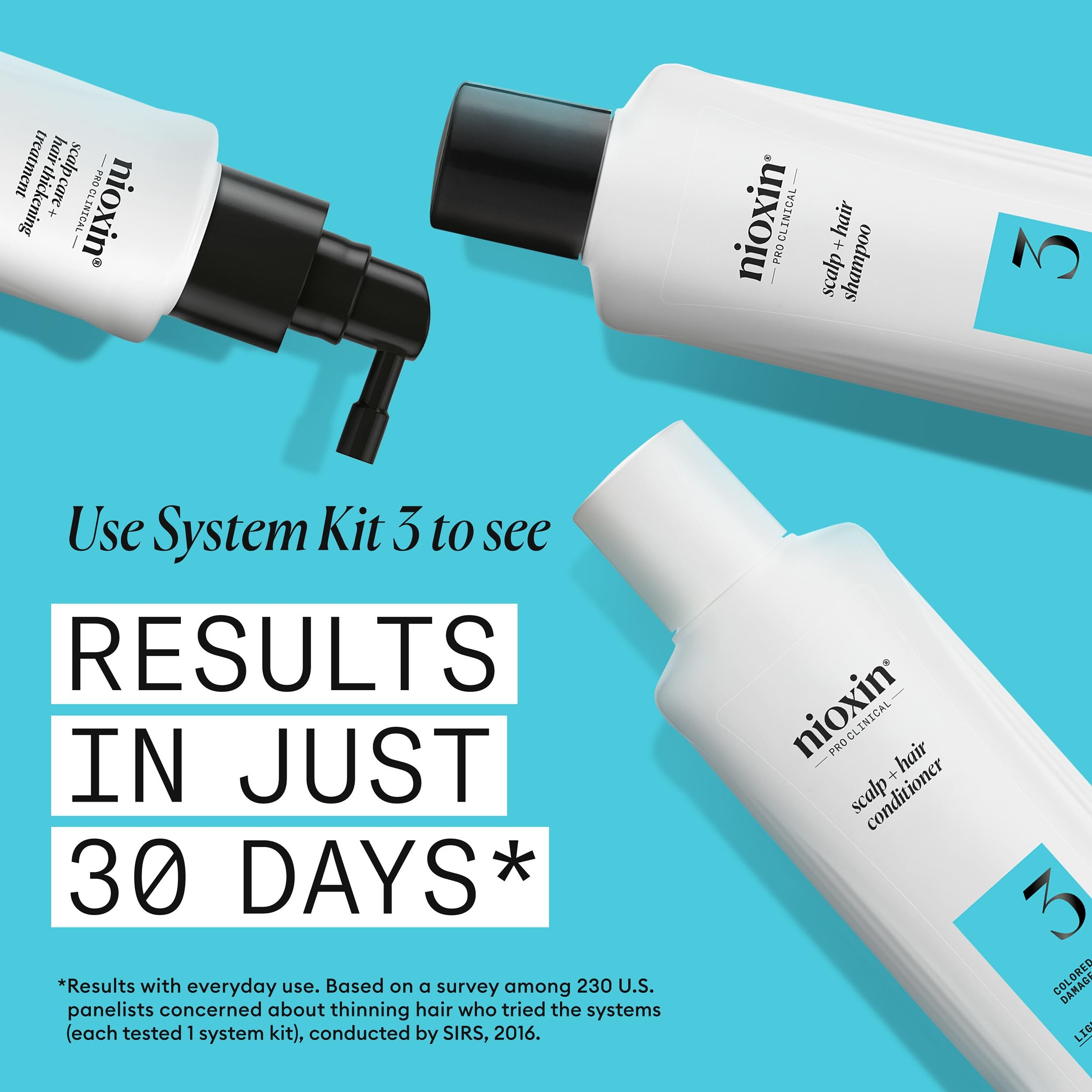 Foto 6 pulgar | Sérum De Tratamiento Nioxin System 3 Para Espesar El Cuero Cabelludo Y El Cabello, 100 Ml - Venta Internacional.