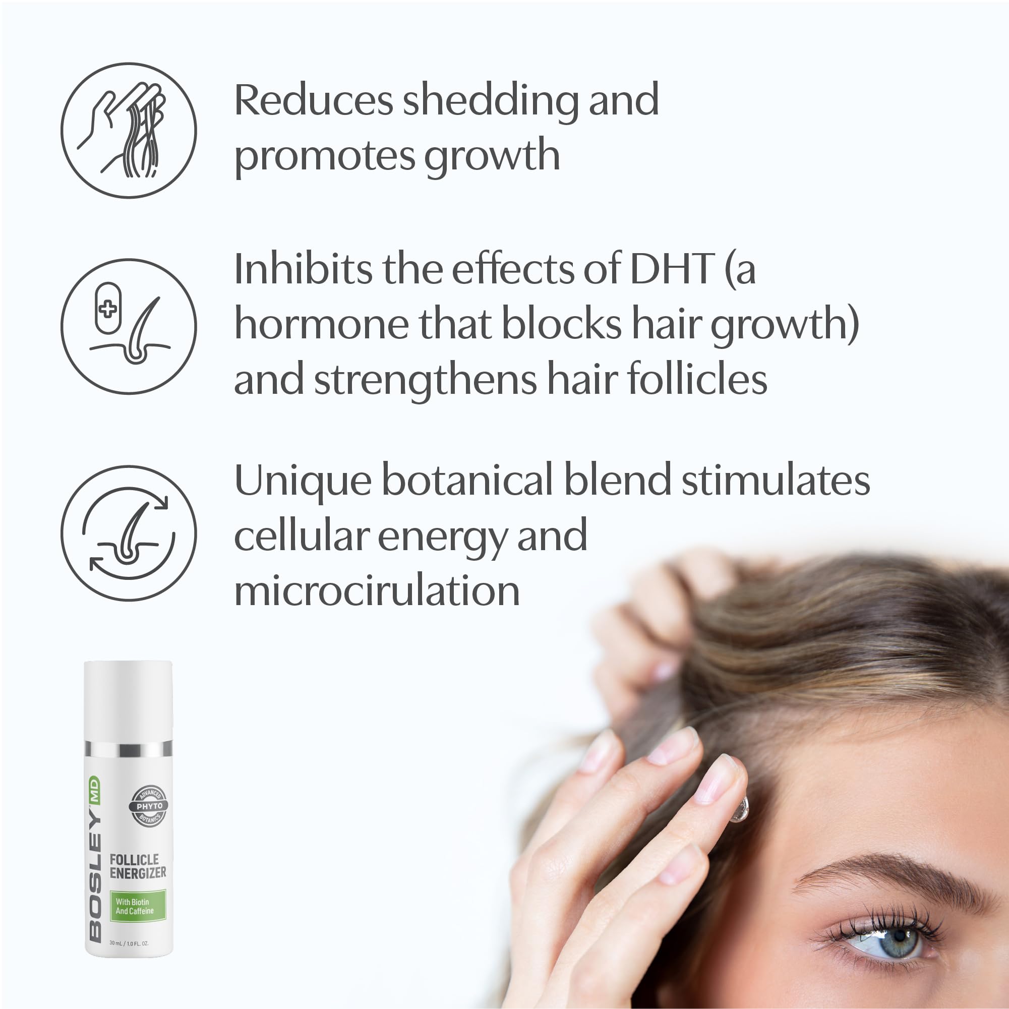 Foto 4 pulgar | Tratamiento Capilar Bosleymd Follicle Energizer 30 Ml Dht Blocker - Venta Internacional.