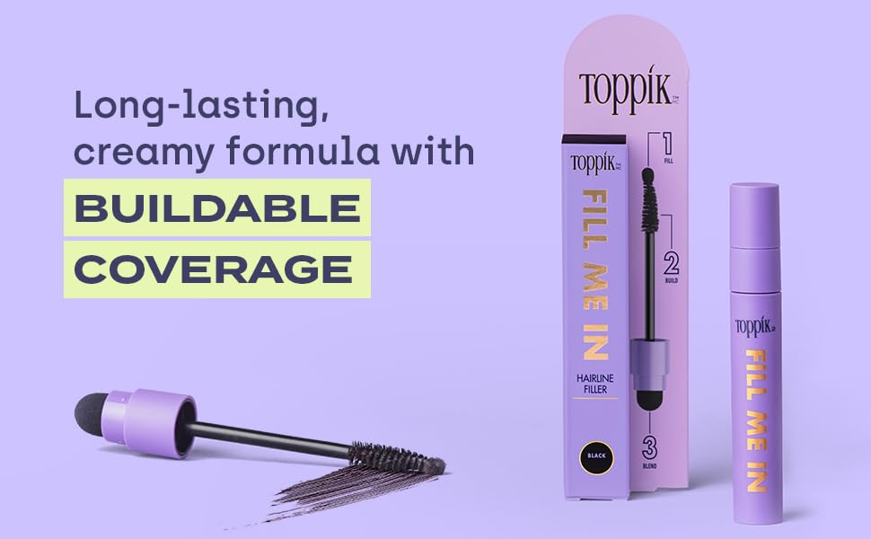 Foto 7 pulgar | Hairline Filler Toppik Fill Me In Hair Tinte Root Black 5 G - Venta Internacional.