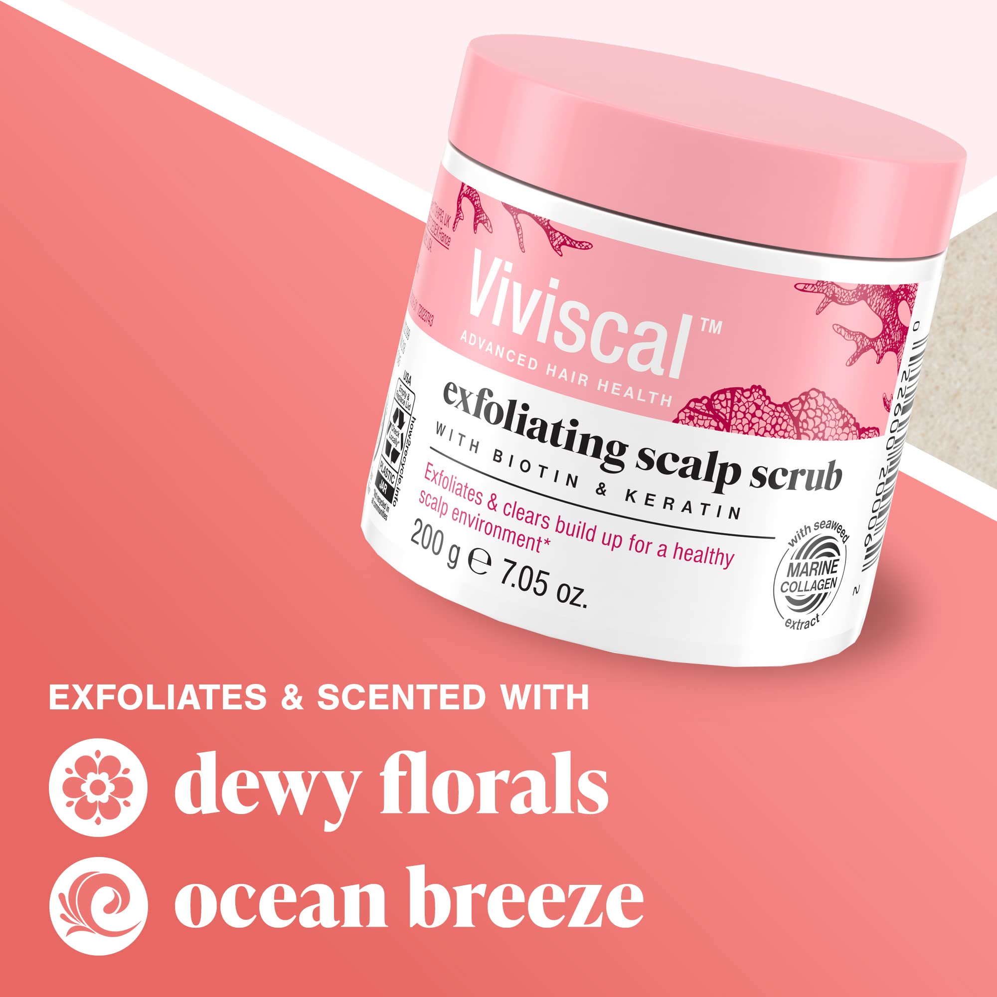 Foto 5 pulgar | Exfoliante Para Cuero Cabelludo Viviscal Con Biotina Y Queratina 200 G - Venta Internacional.