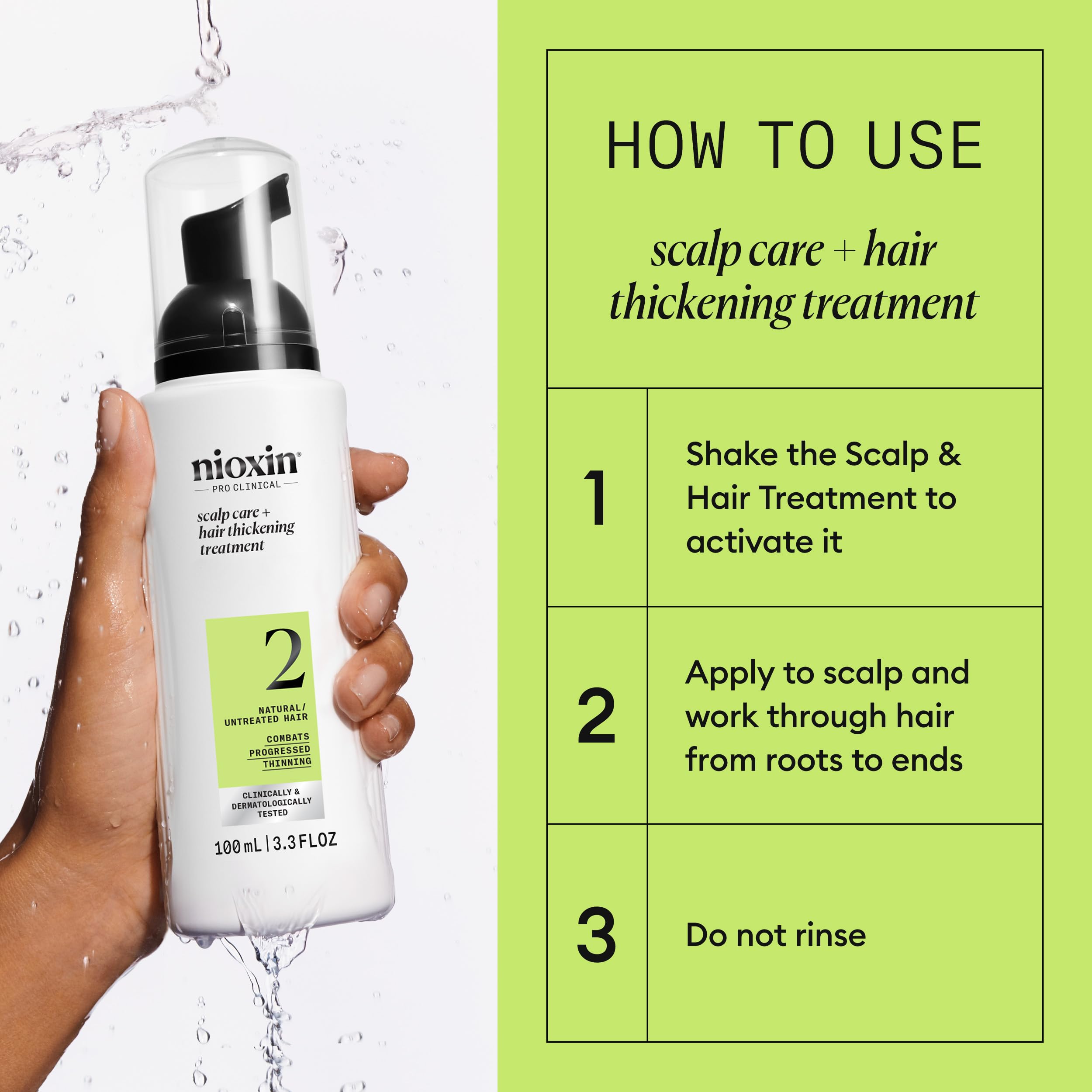 Foto 6 pulgar | Tratamiento Capilar Y Cuero Cabelludo Nioxin System 2 Para Cabello Natural - Venta Internacional.