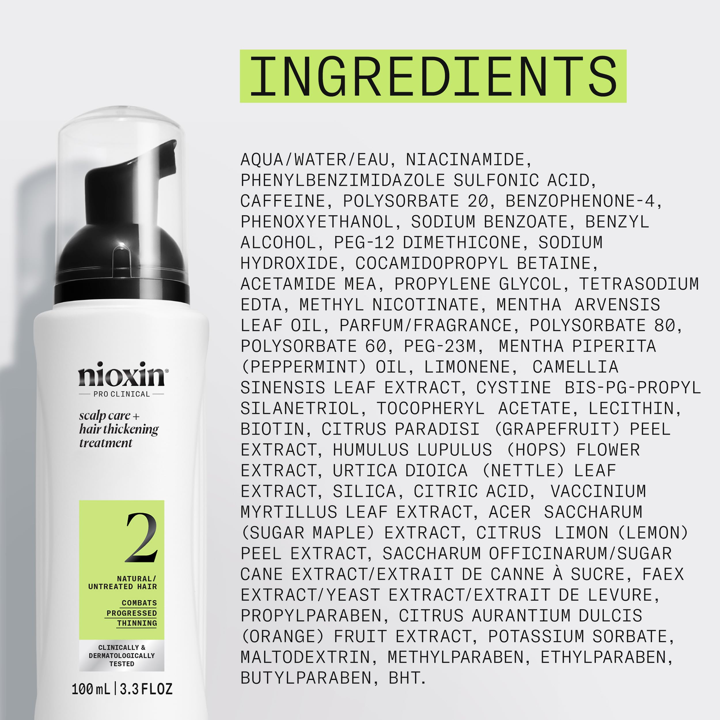Foto 8 pulgar | Tratamiento Capilar Y Cuero Cabelludo Nioxin System 2 Para Cabello Natural - Venta Internacional.