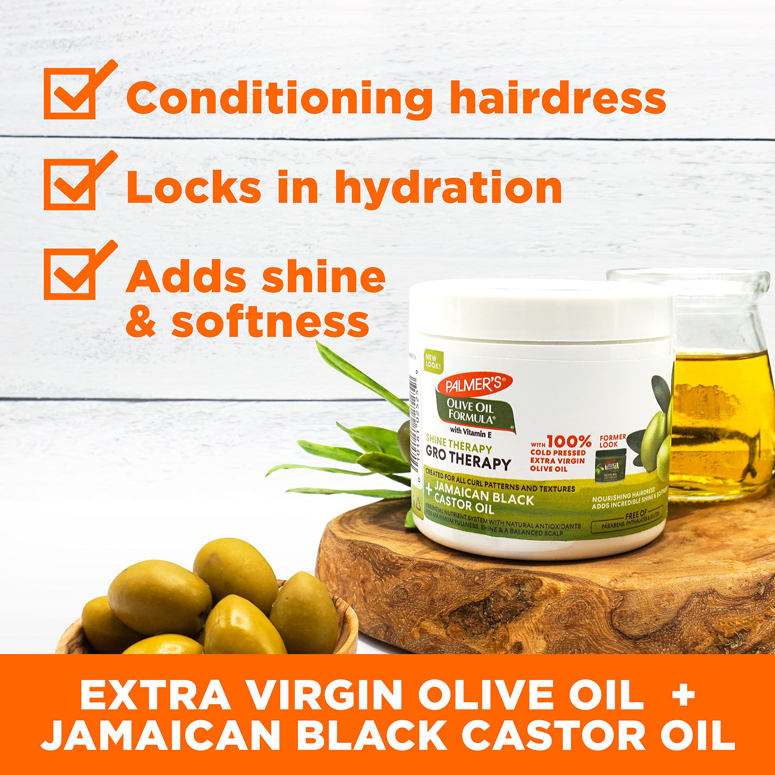 Foto 3 | Bálsamo Terapéutico Palmer's Olive Oil Gro Therapy 155 Ml - Venta Internacional.
