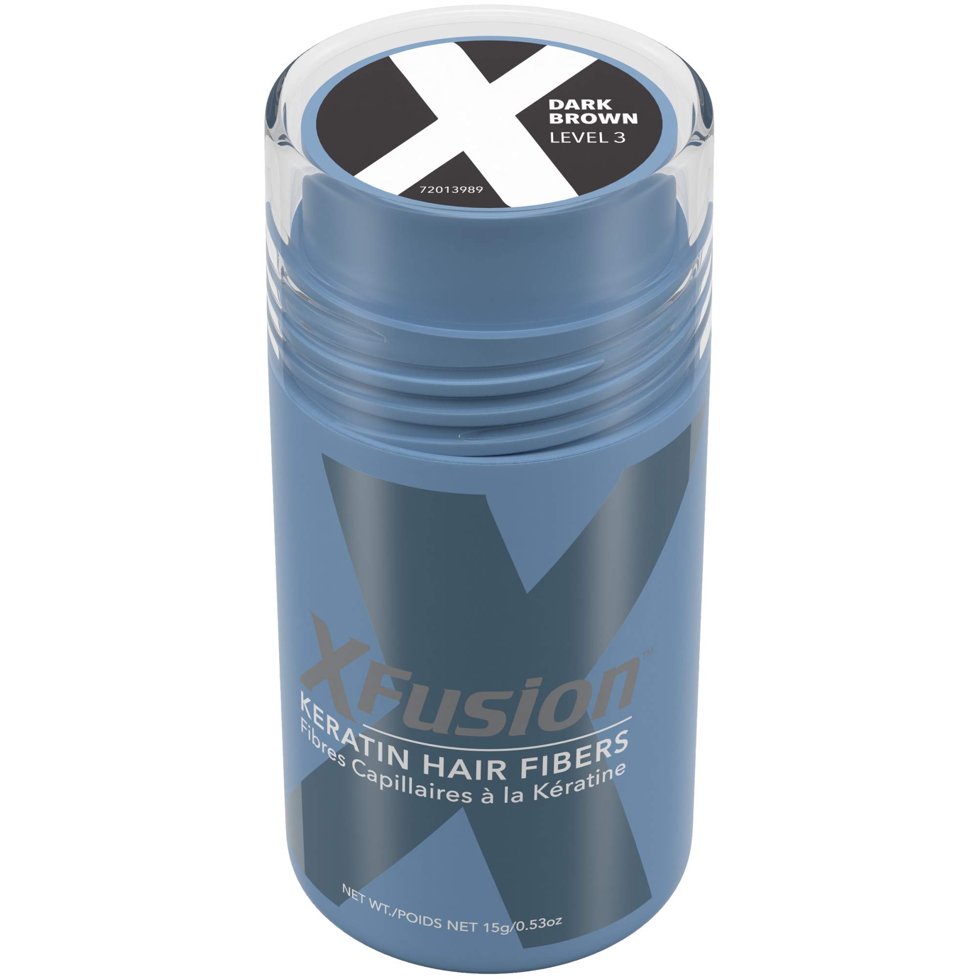 Foto 2 pulgar | Hair Fibers Xfusion Keratin Marrón Oscuro 15 G - Venta Internacional.